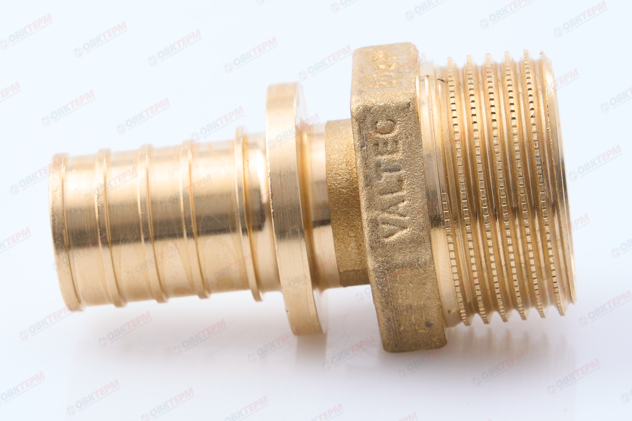 Соединитель надвижной с переходом на нар.р. 25(3,5) х1"Н       VALTEC  (90/5) - Изображение №4