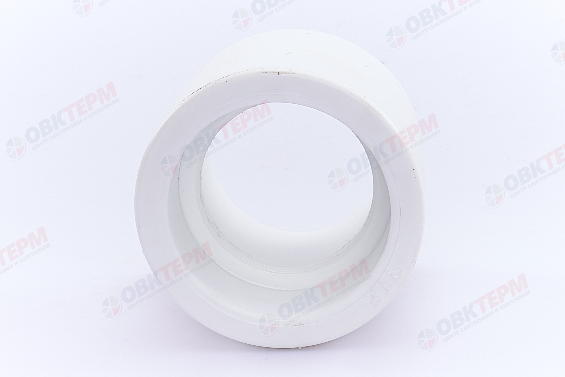 Муфта переход.  ВН  90*75   БЕЛАЯ PP-R   (RTP)    (12/2) - миниатюра №5