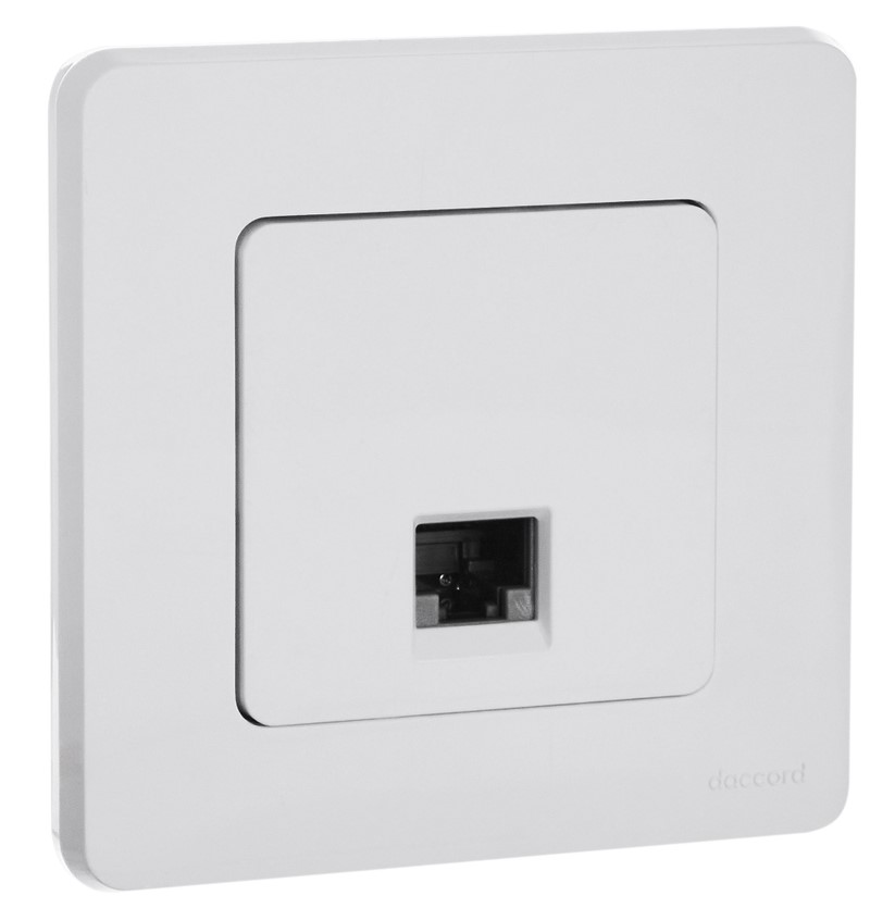 Розетка компьютерная RJ45 кат.5E UTP Белый IEK Inspiria (Legrand) - Изображение №2