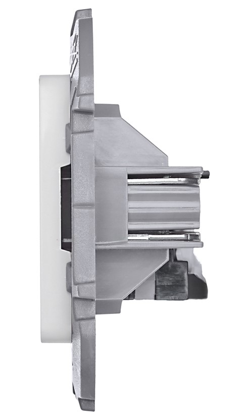 Розетка компьютерная RJ45 кат.5E UTP Белый IEK Inspiria (Legrand) - Изображение №4