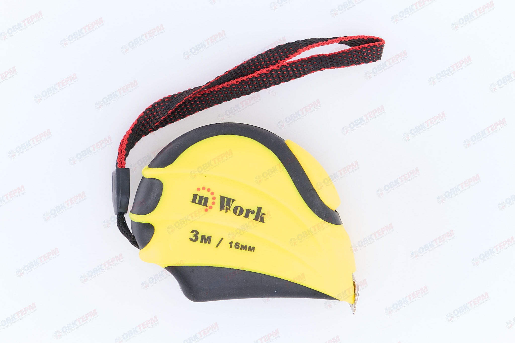Рулетка Autostop 3м*16мм полимерное покрытие, магнитный зацеп InWork - Изображение №3