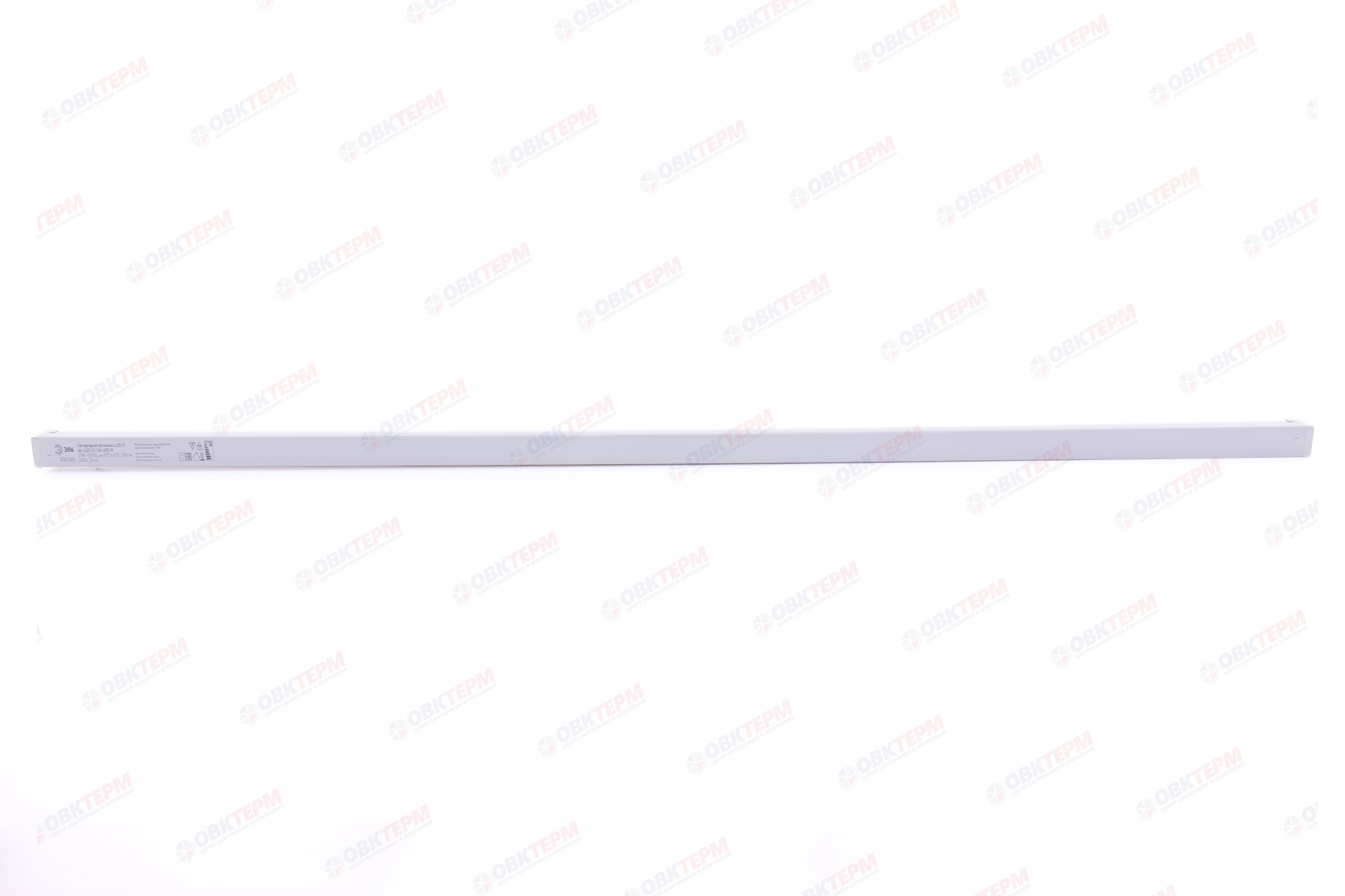 Линейный светодиодный светильник 12Вт 4000K L874мм с выключателем ЭРА - миниатюра №11