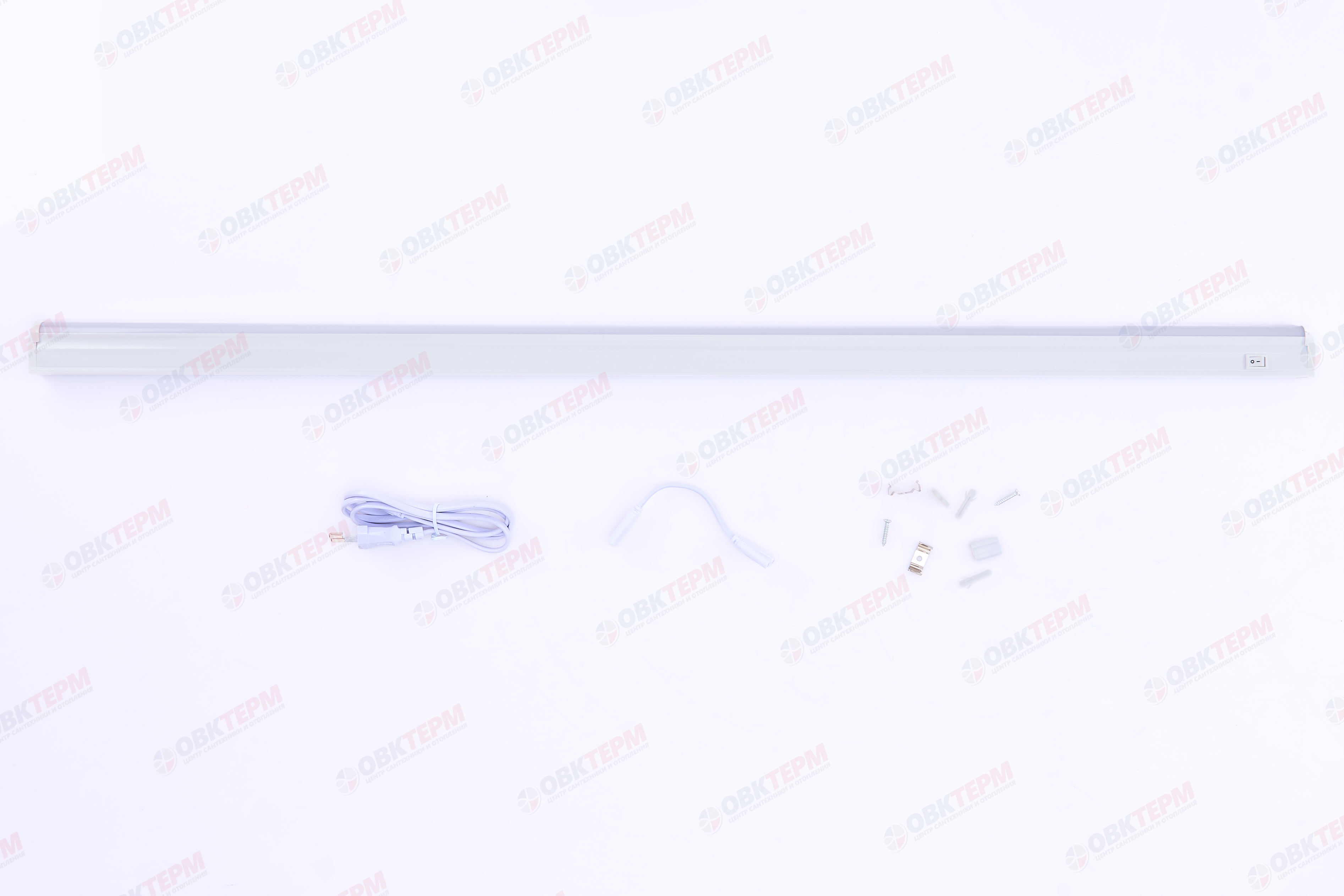 Линейный светодиодный светильник 12Вт 4000K L874мм с выключателем ЭРА - миниатюра №13