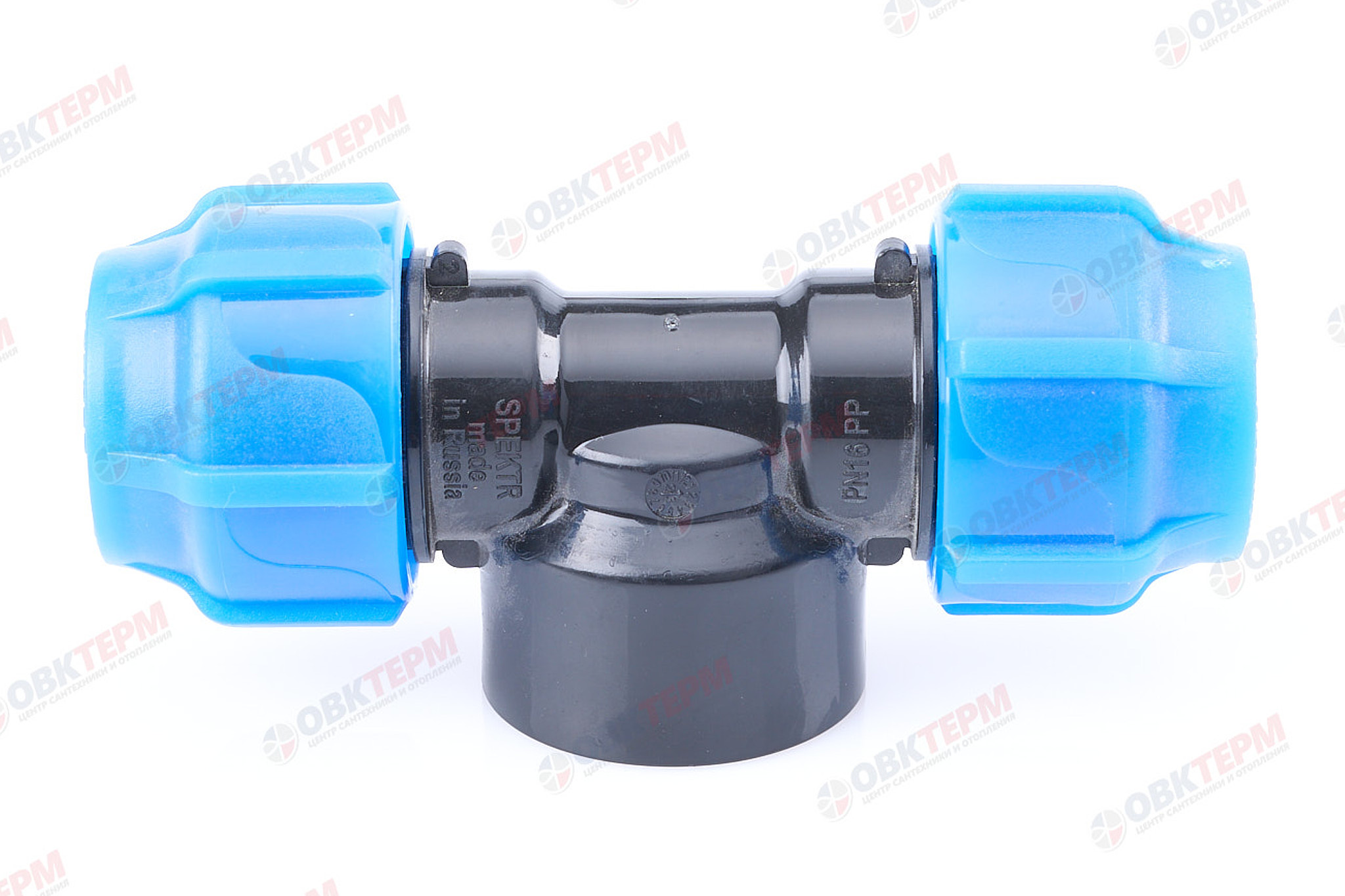 Тройник   20 *  3/4" в * 20    ПНД  Spektr    (/30шт) - миниатюра №3