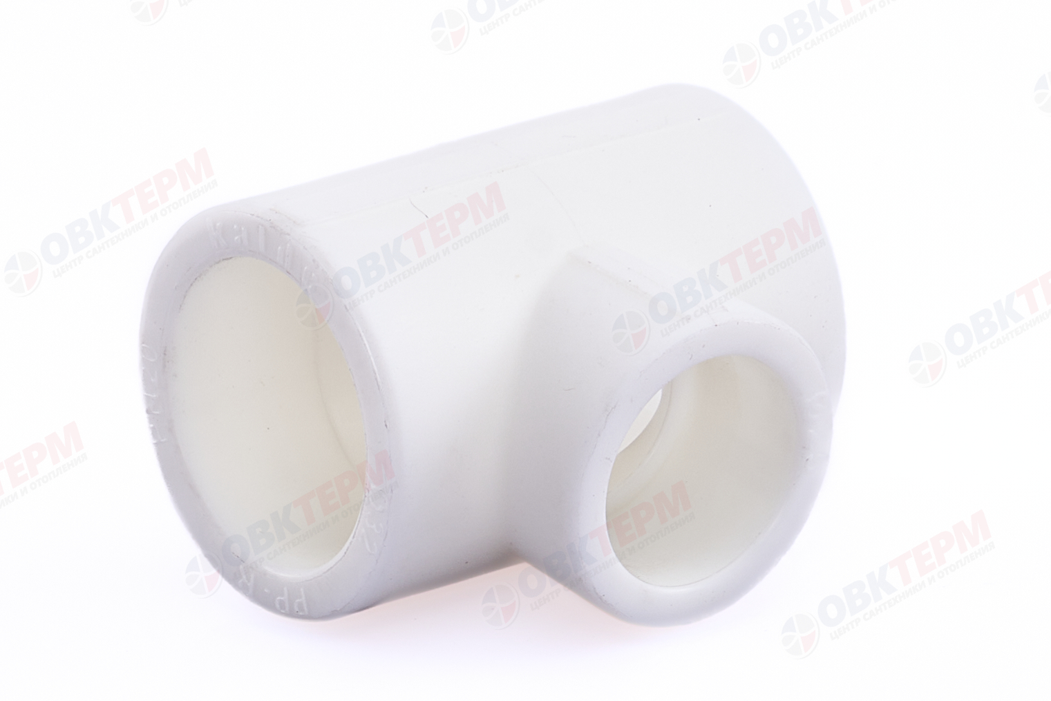 Тройник  32*25*32   БЕЛЫЙ PP-R   (KALDE)    (115) - Изображение №2