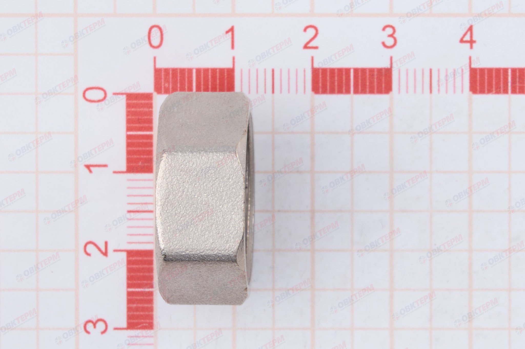 Заглушка   1/2" в   Никель TIM                   (500/10) - миниатюра №6
