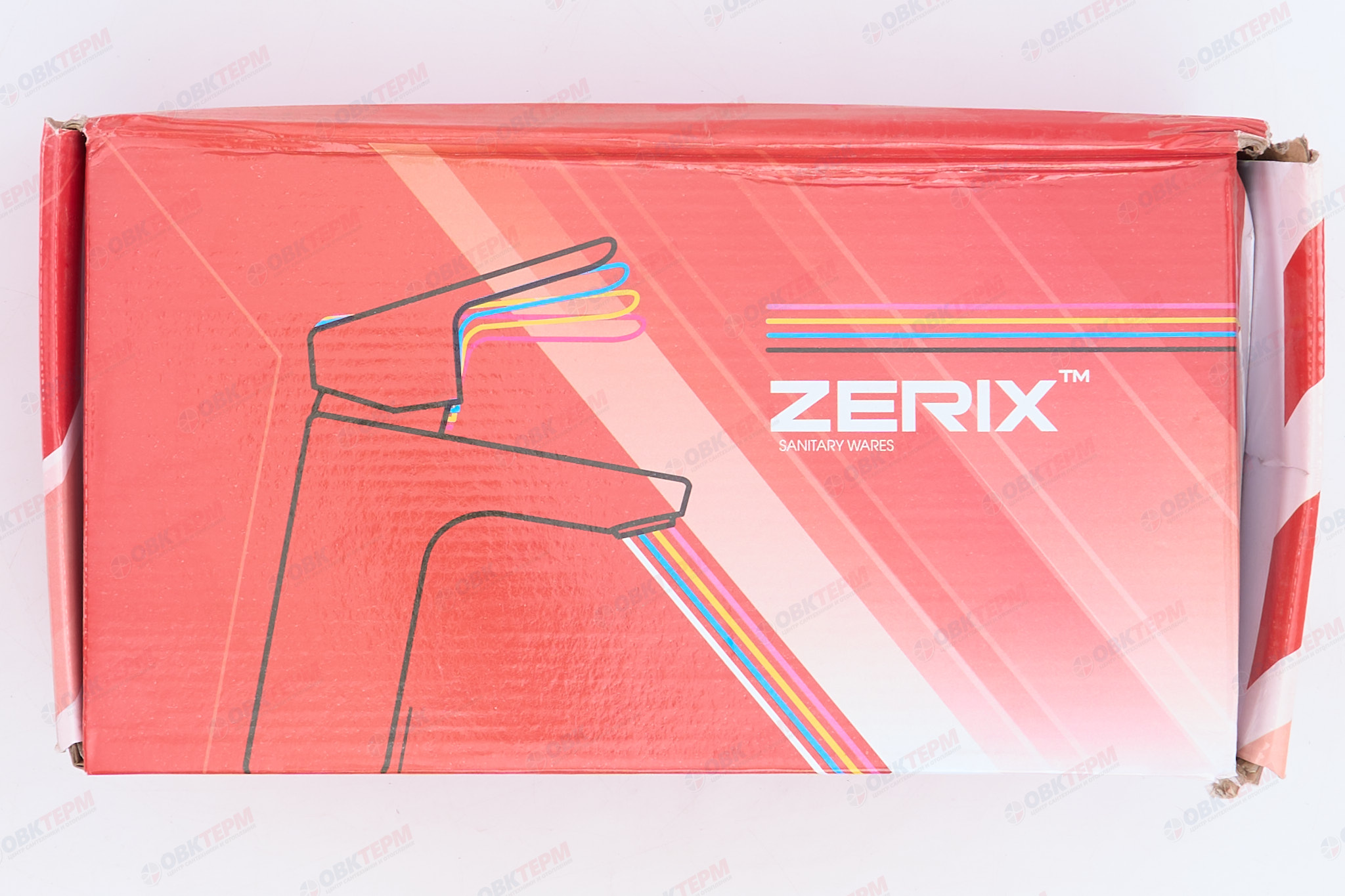 Смеситель д/ванны ZERIX LUR-006 (LR2210) EURO  (10 шт/ящ) - миниатюра №6