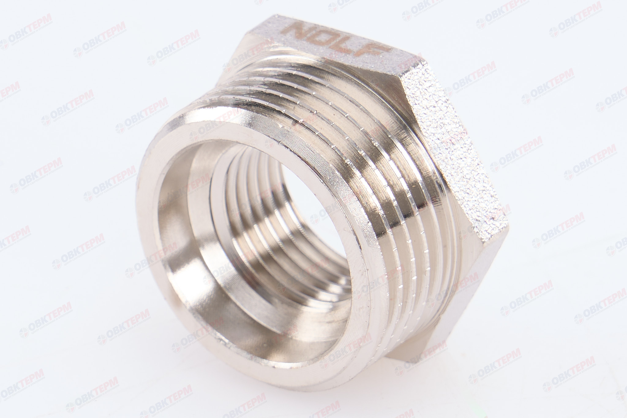 Футорка   1" - 1/2"   Никель NOLF Classic F0610-N                   (240) - изображение №1