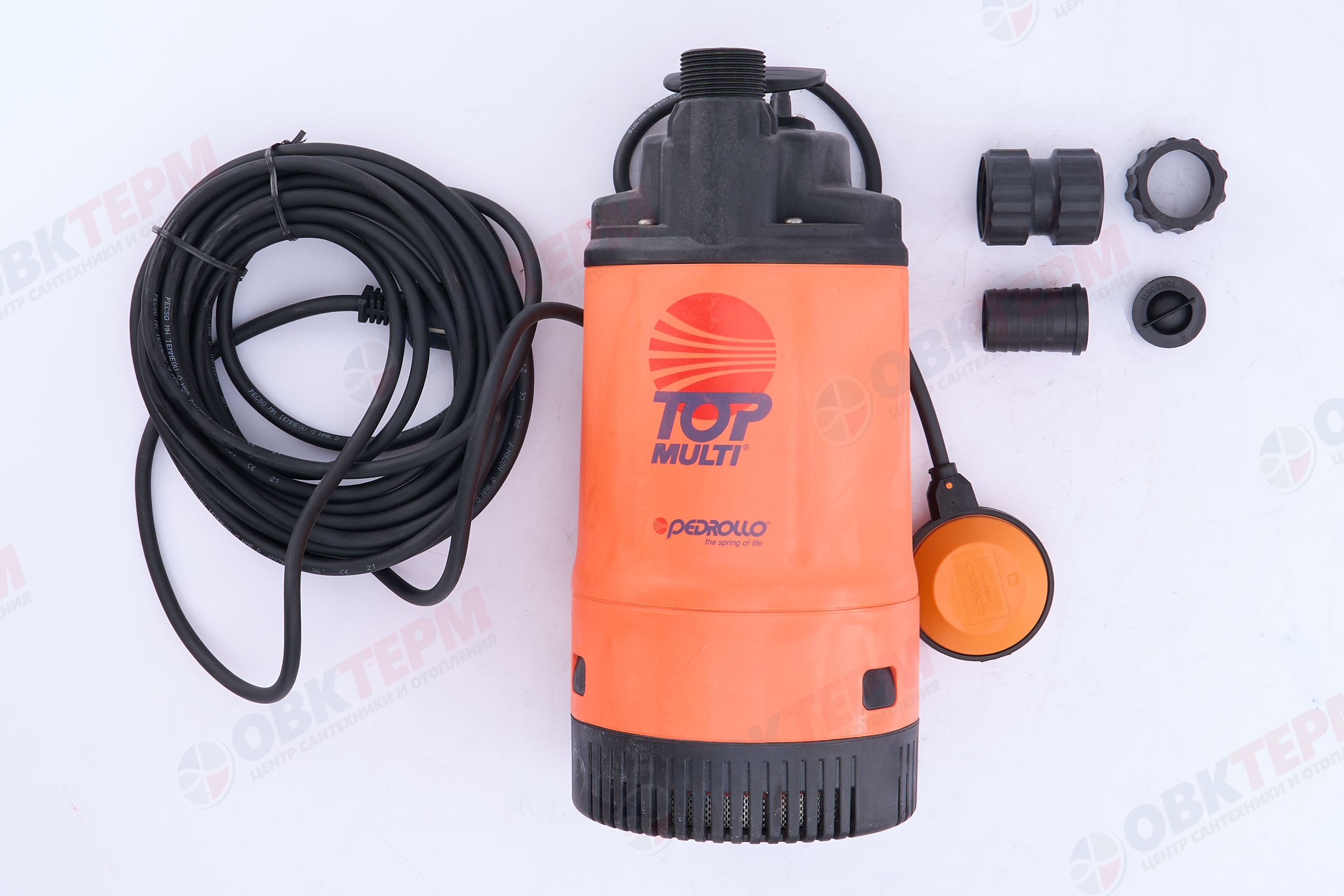 Насос дренажный  ТОР MULTI-2    Pedrollo   (0,55кВт/80л.м./42м.) - миниатюра №8