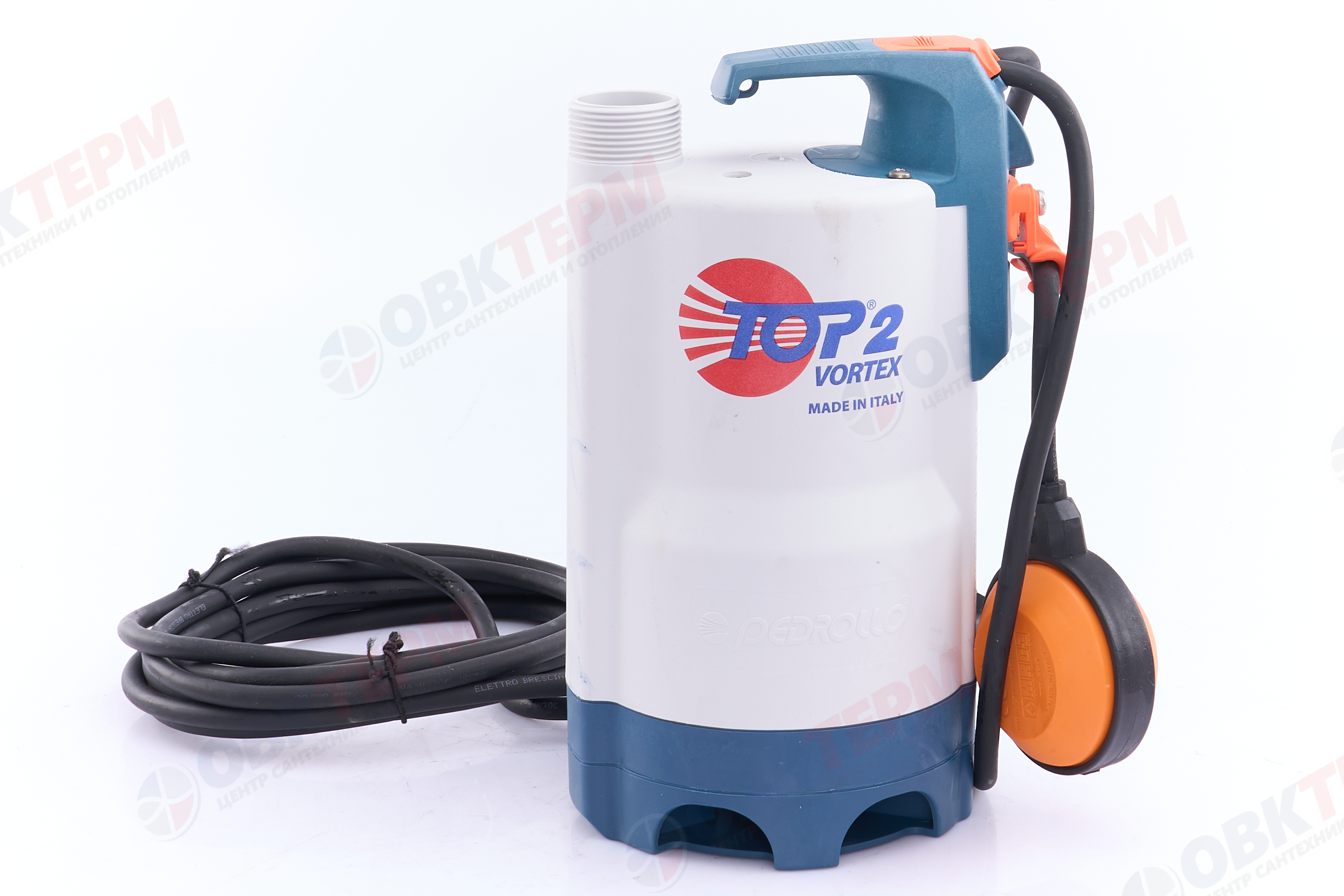 Насос дренажный  ТОР-2 VORTEX  Pedrollo   (0,37кВт/180л.м./7м.) - миниатюра №6