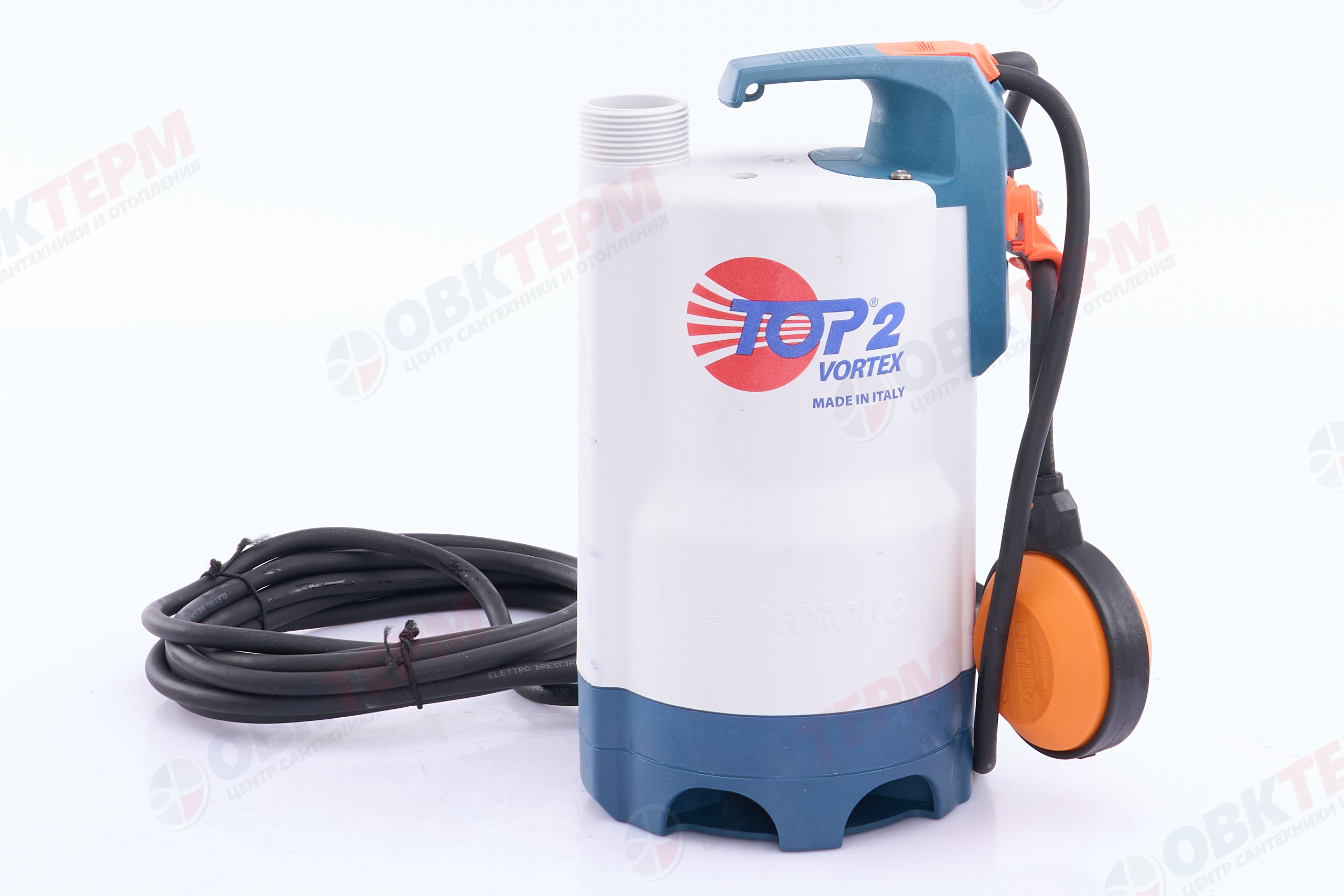 Насос дренажный  ТОР-2 VORTEX  Pedrollo   (0,37кВт/180л.м./7м.) - миниатюра №7