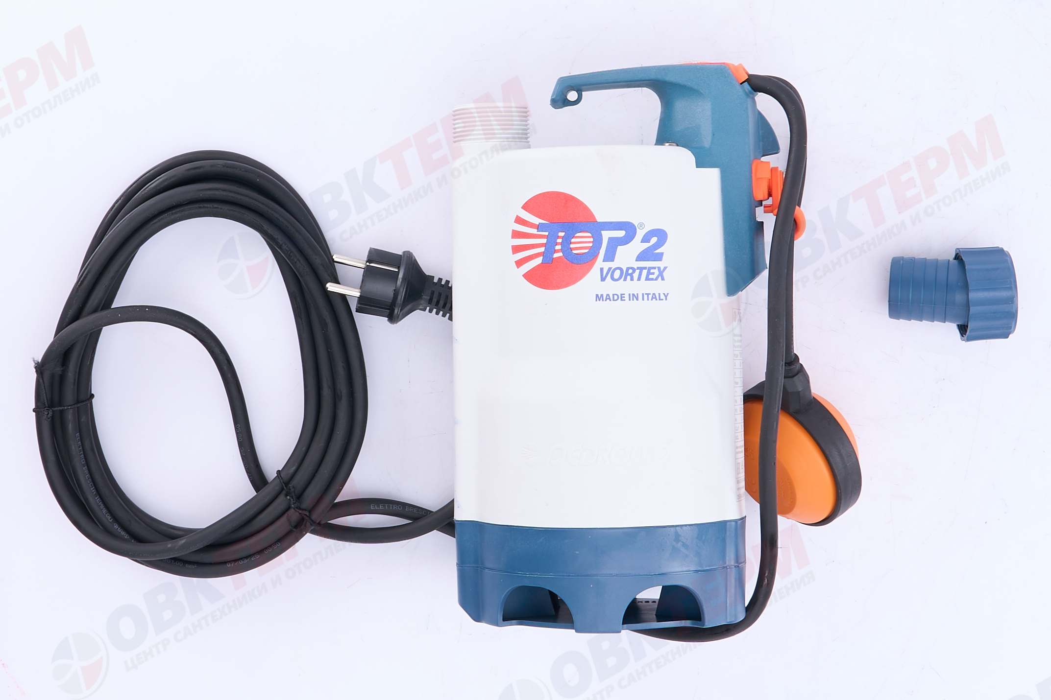 Насос дренажный  ТОР-2 VORTEX  Pedrollo   (0,37кВт/180л.м./7м.) - миниатюра №9