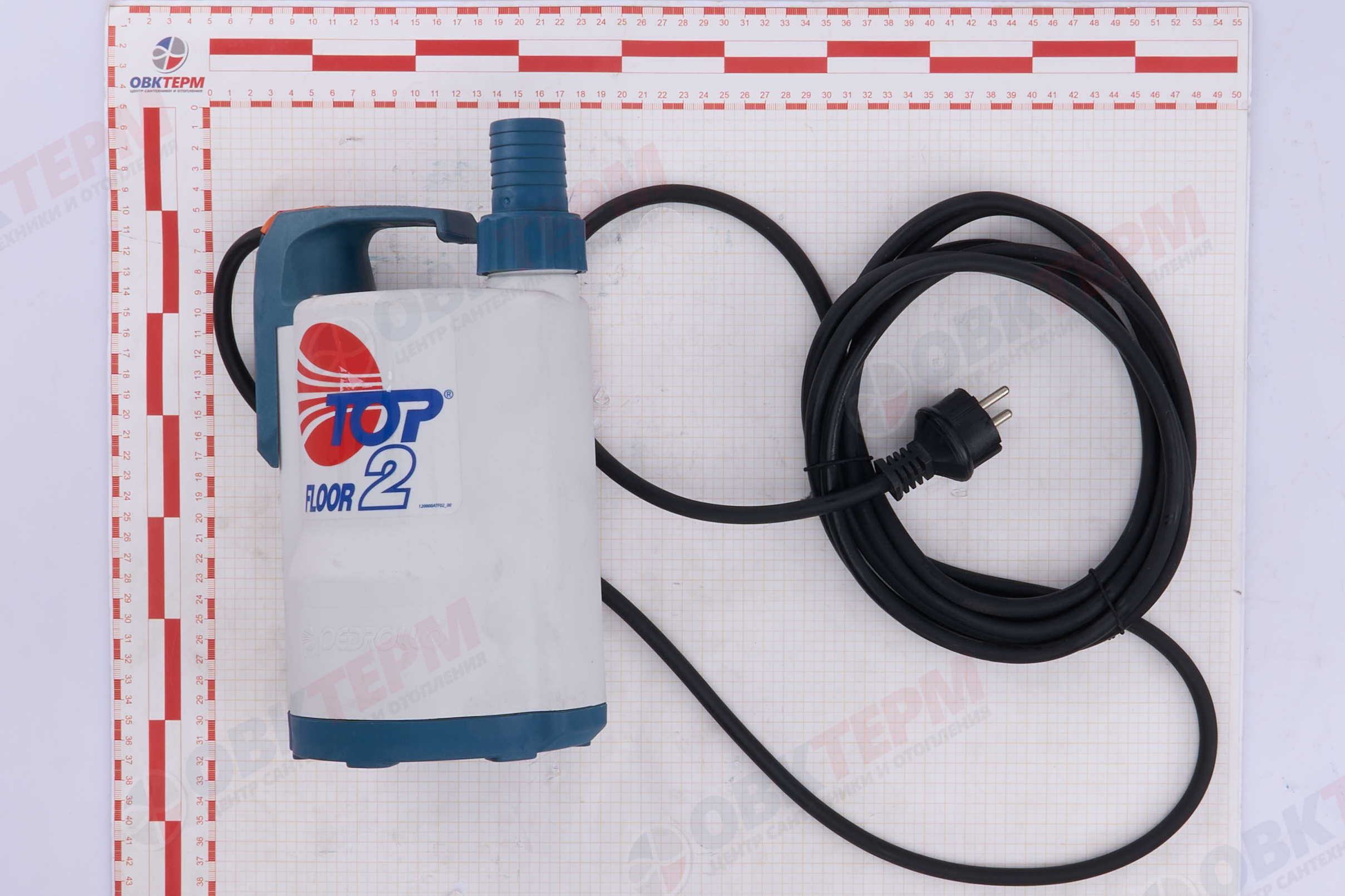 Насос дренажный  ТОР-2-FLOOR    Pedrollo  (0,37кВт/160л.м./9м.) - миниатюра №8