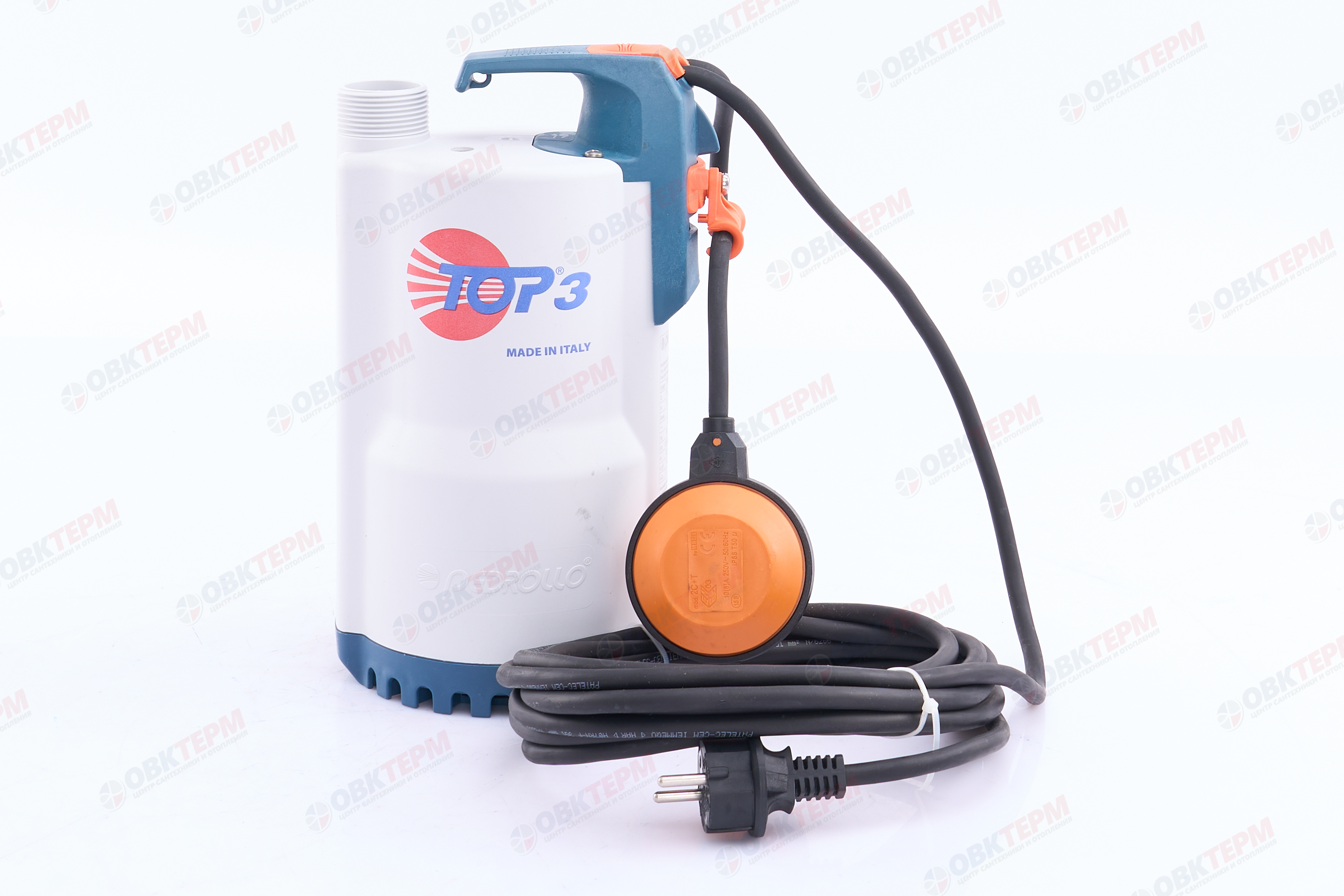 Насос дренажный  ТОР-3   Pedrollo  (0,55кВт/260л.м./10м.) - Изображение №4