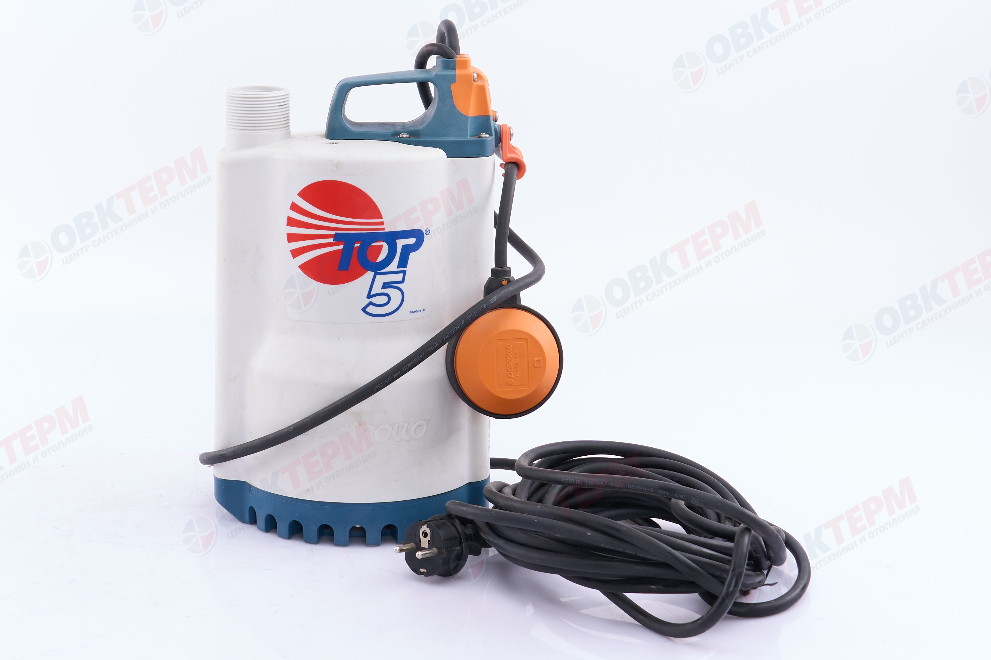 Насос дренажный  ТОР-5   Pedrollo  (0,9кВт/350л.м./15м.) - Изображение №4