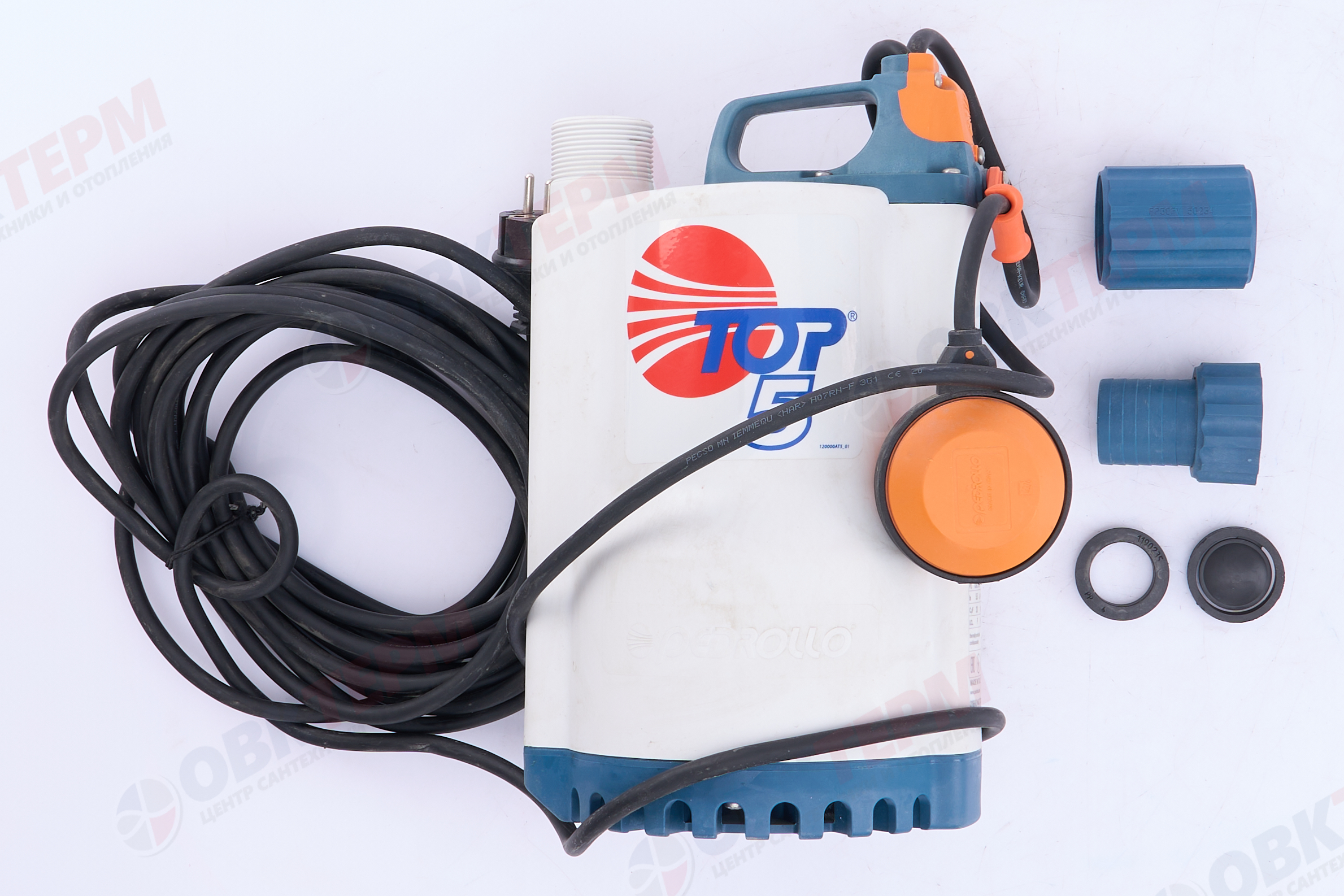 Насос дренажный  ТОР-5   Pedrollo  (0,9кВт/350л.м./15м.) - миниатюра №7