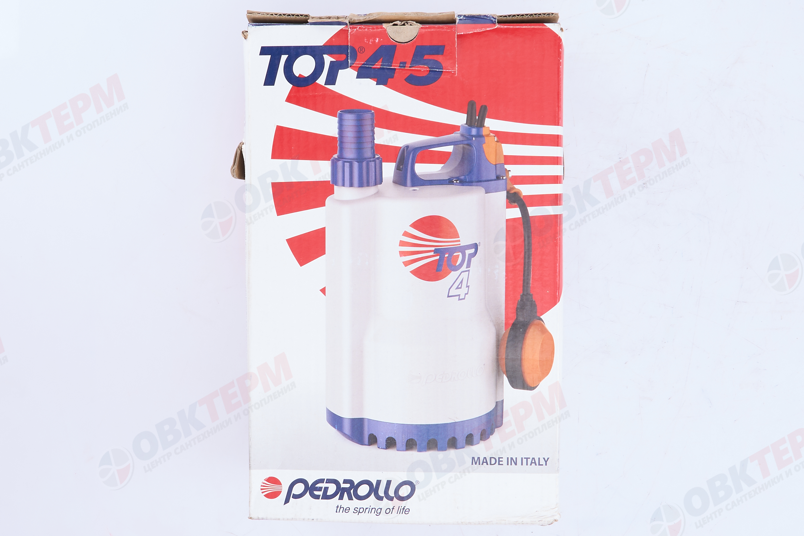 Насос дренажный  ТОР-5   Pedrollo  (0,9кВт/350л.м./15м.) - миниатюра №9