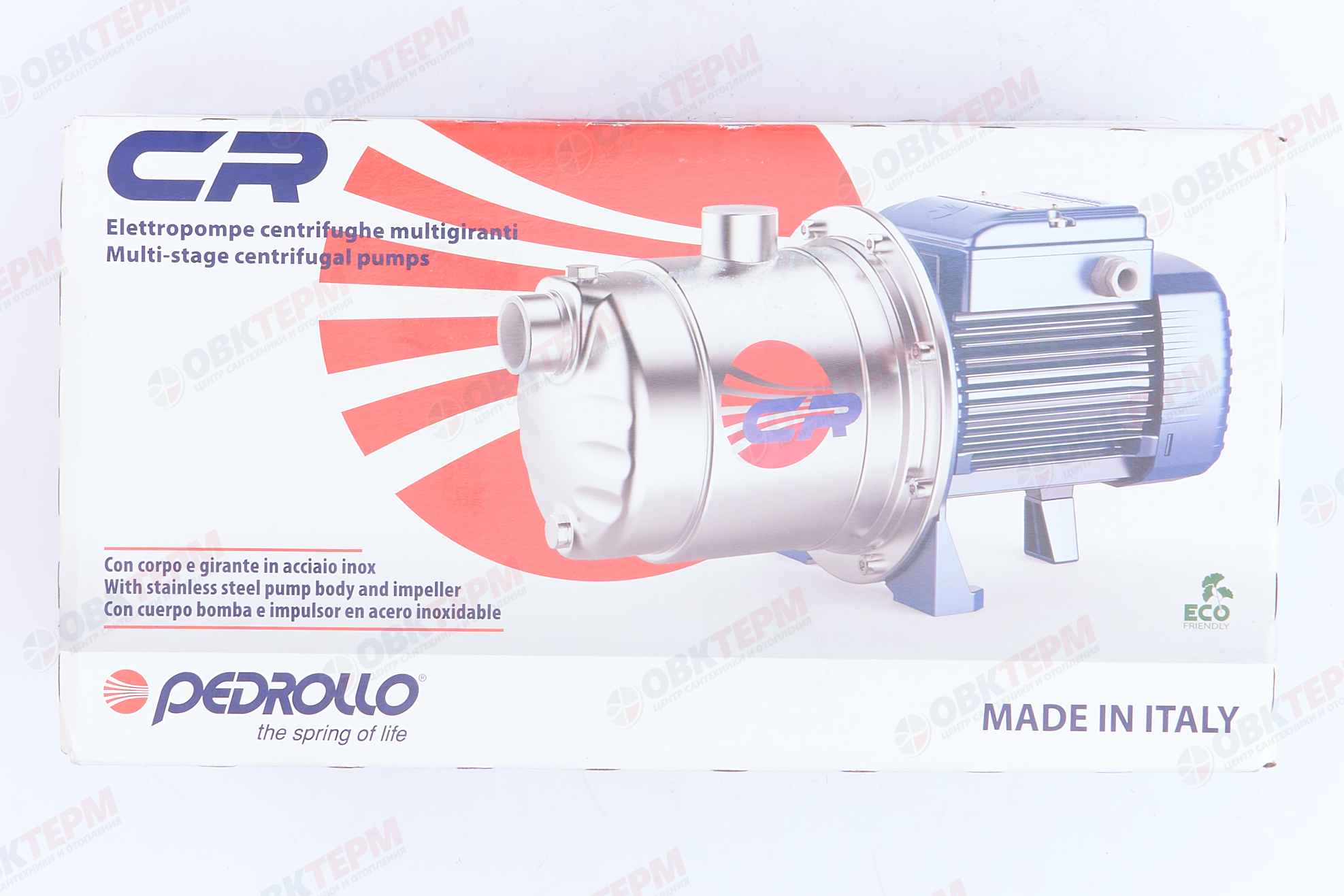 Насос многоступенчатый 3CRm   80  Pedrollo  (0,45кВт/80л.м./40м.) - миниатюра №13