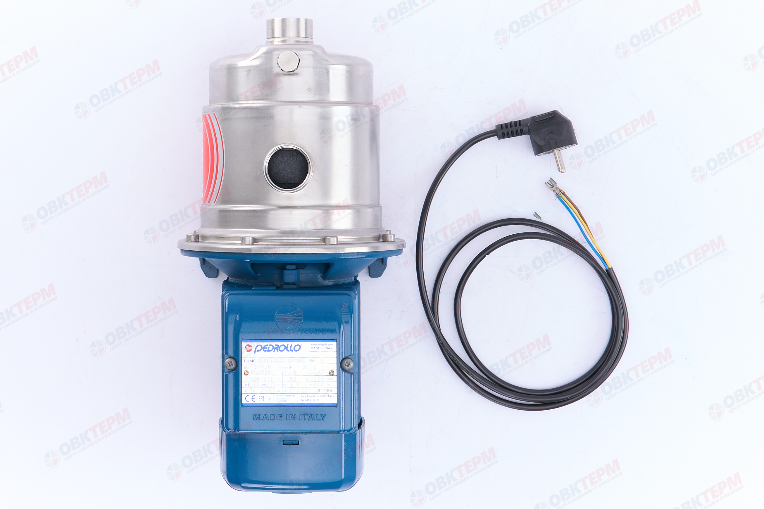 Насос многоступенчатый Plurijet m 3/100  Pedrollo   (0,55кВт/110л.м./38м.) - миниатюра №11
