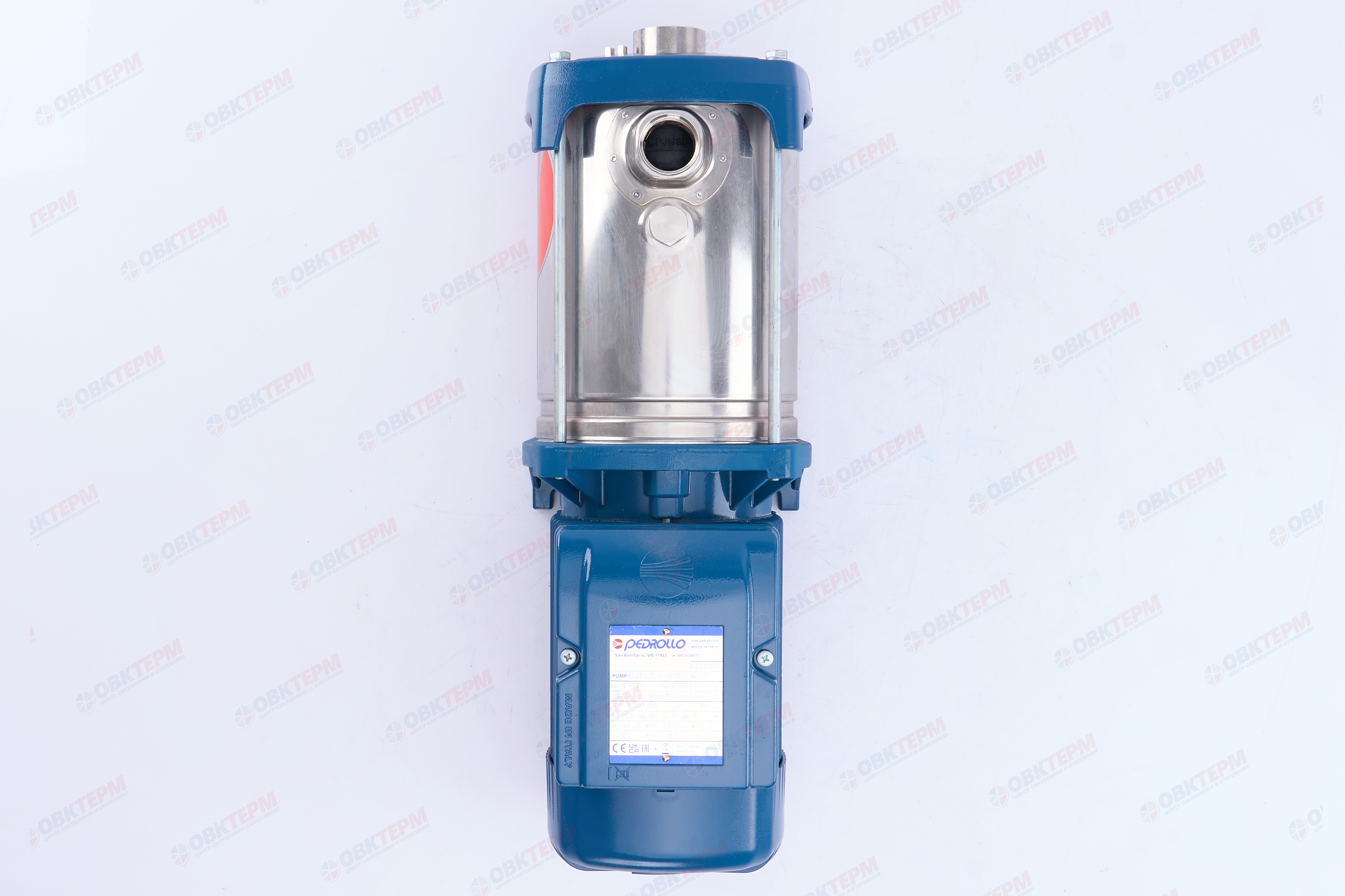 Насос многоступенчатый Plurijet m 4/130  Pedrollo   (1,5кВт/130л.м./65м.) - миниатюра №7