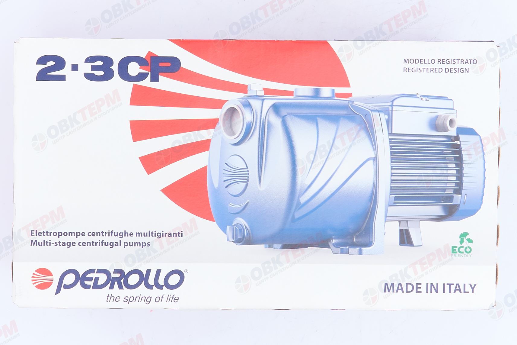 Насос многоступенчатый 2СРm   80  Pedrollo   (0,37кВт/70л.м./27м.) - миниатюра №14