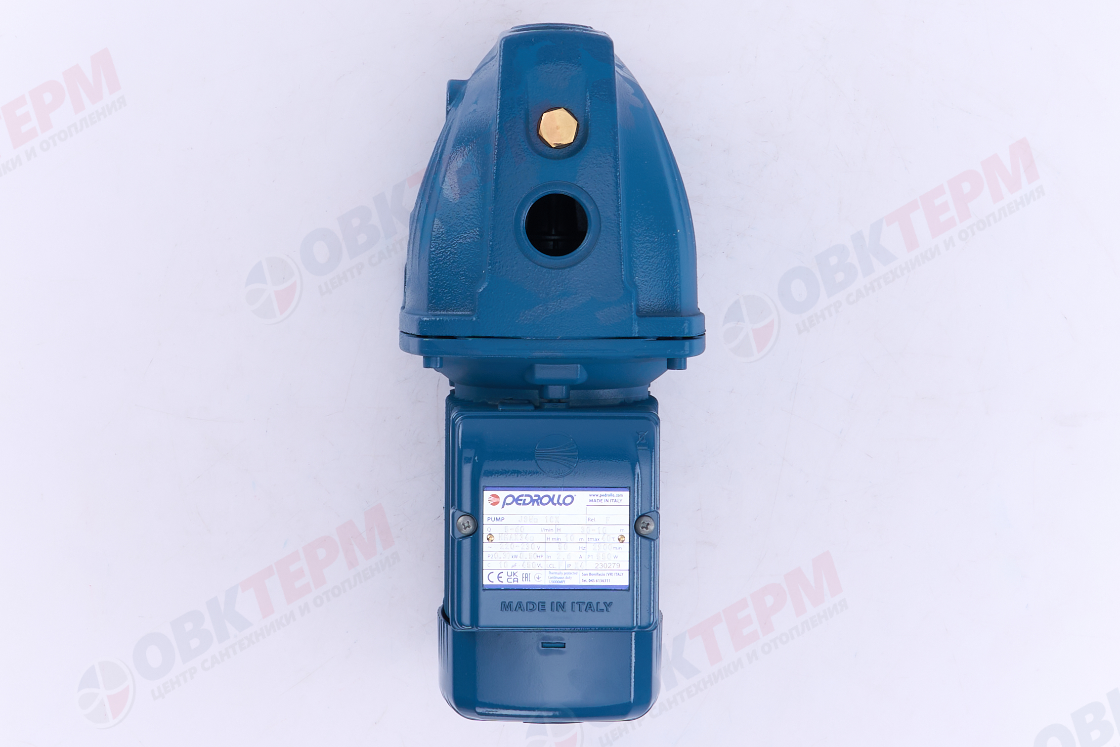 Насос центробежный  JSWm  1CX-N  Pedrollo   (0,37кВт/55л.м./35м.) - миниатюра №8