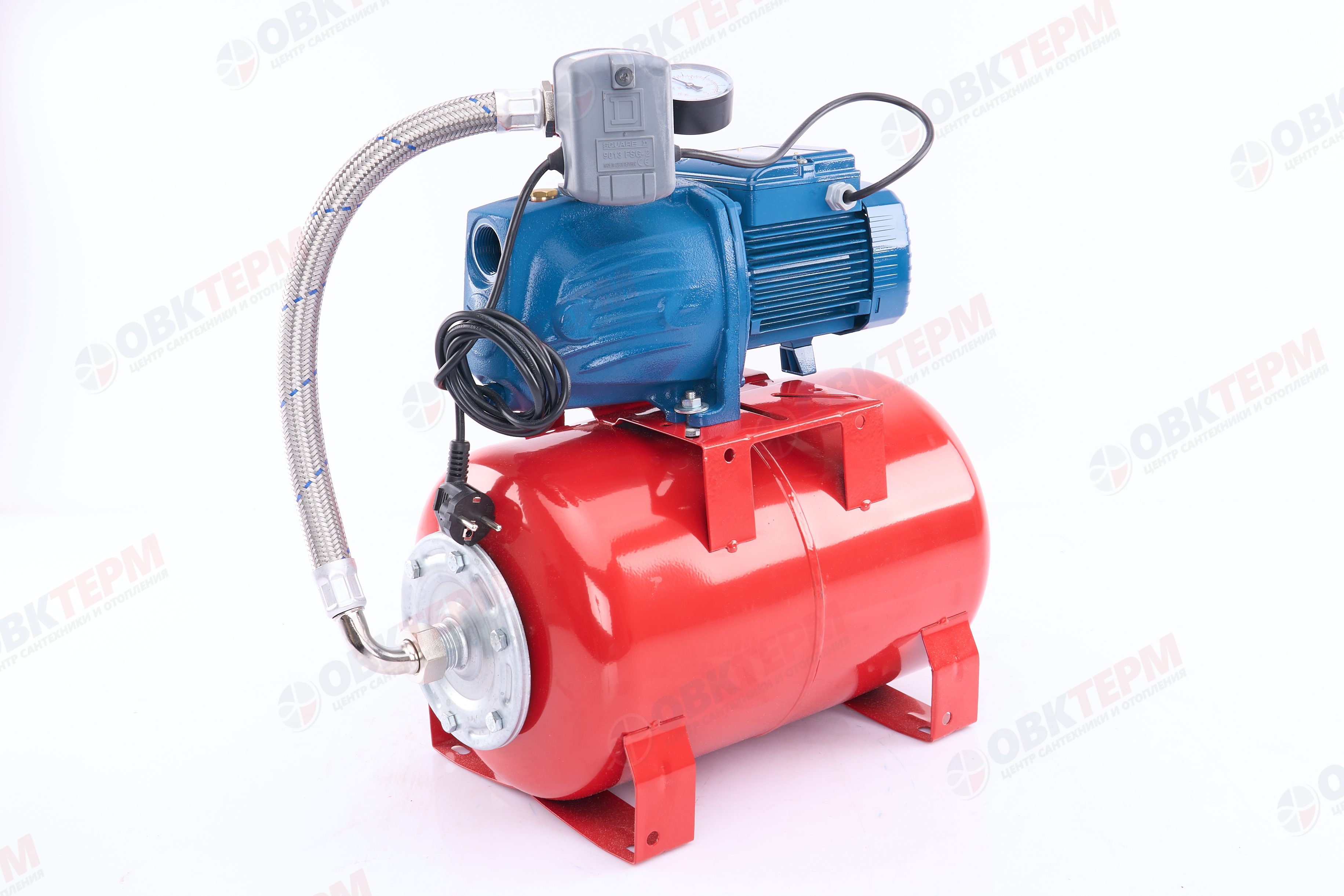 Станция насосная  HF JSWm    1AX/24 / 1AХ-CL24 Pedrollo   (0,55кВт/60л.м./48м.) - Изображение №2