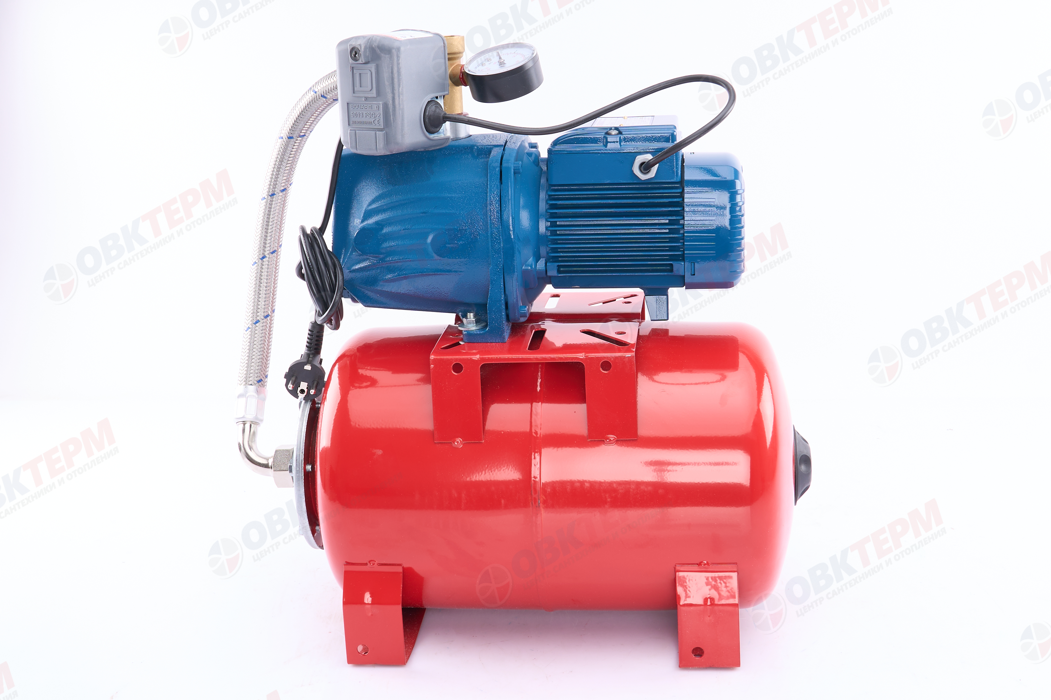 Станция насосная  HF JSWm    1AX/24 / 1AХ-CL24 Pedrollo   (0,55кВт/60л.м./48м.) - Изображение №5