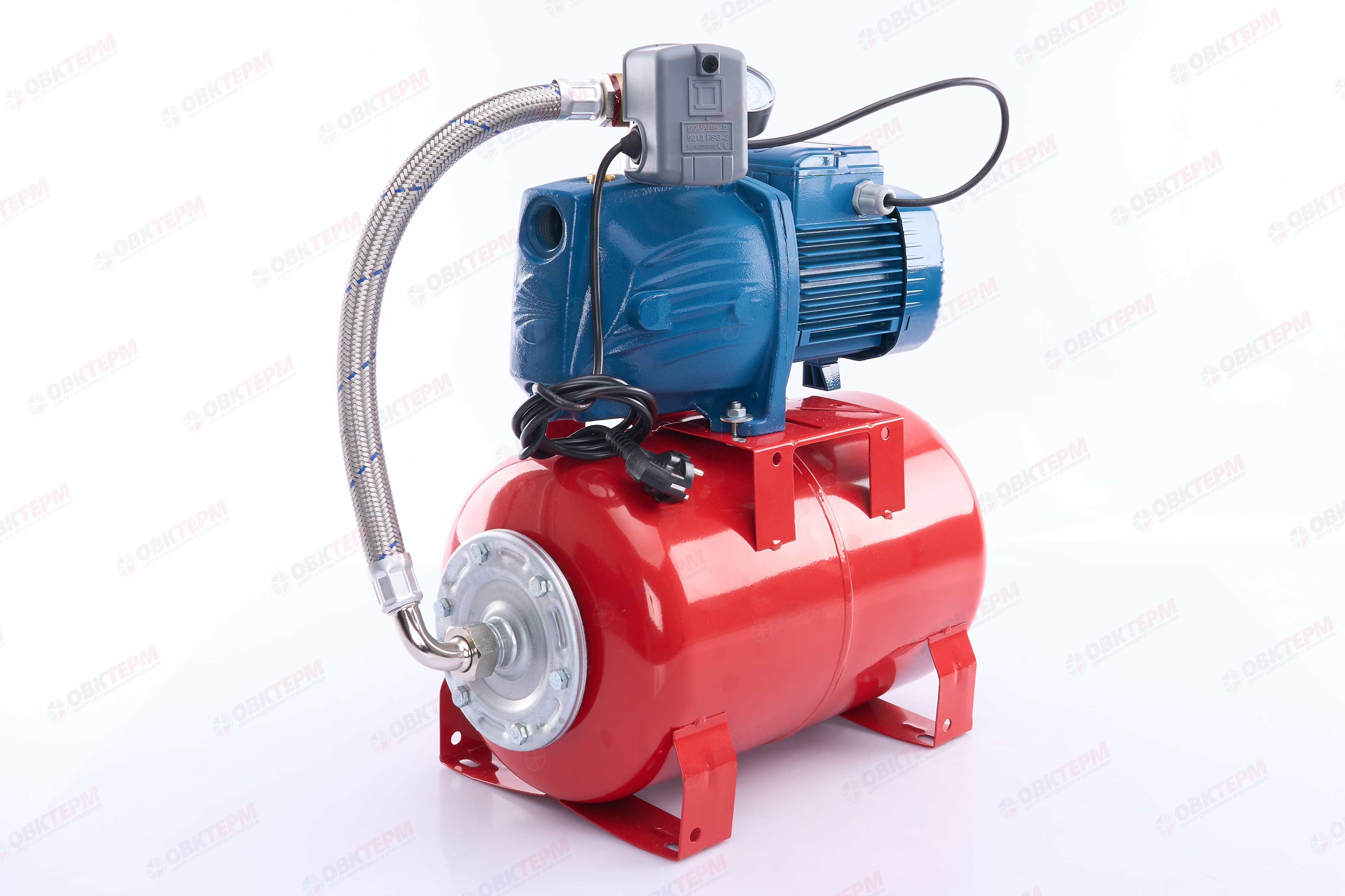 Станция насосная  HF JSWm    2CX/24 Pedrollo   (0,75кВт/70л.м./50м.) - Изображение №2