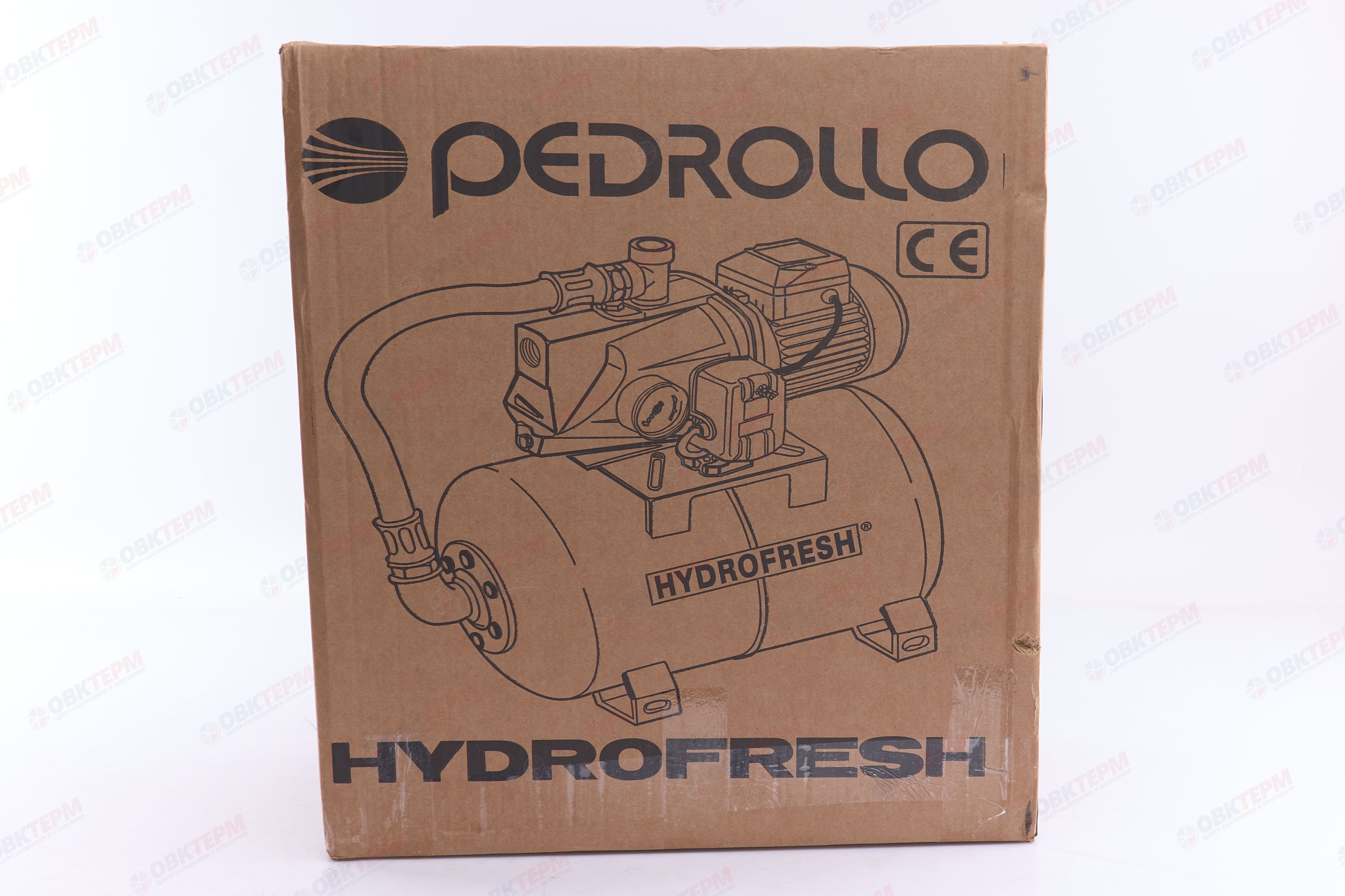 Станция насосная  HF Pkm  60 /24   CБ Pedrollo   (0,37кВт/40л.м./40м.) - миниатюра №8