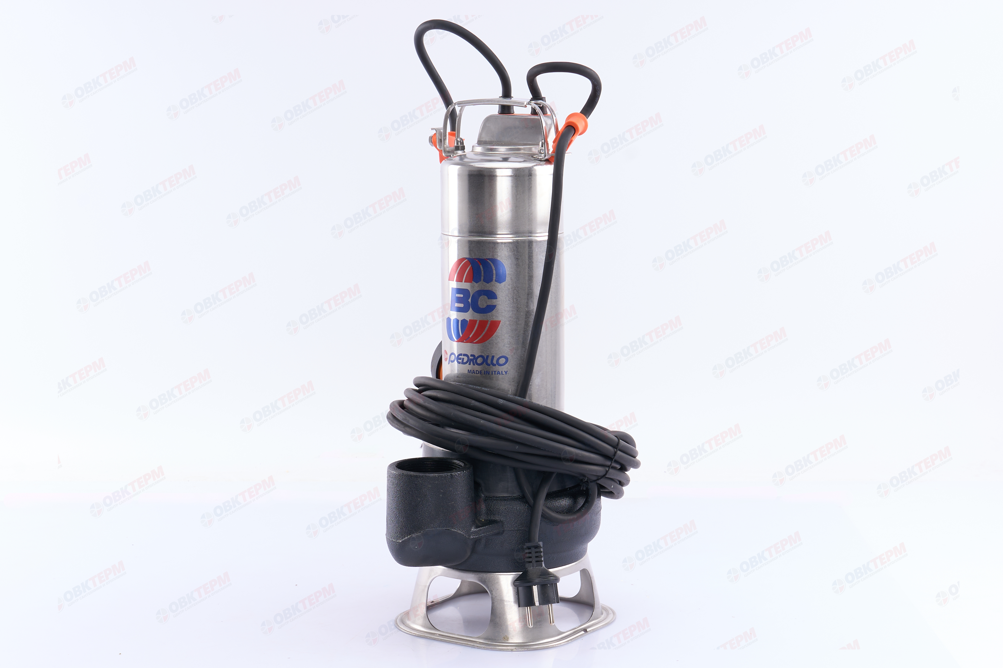 Насос фекальный  BCm 15/50 каб. 10м Pedrollo  N  (1,1кВт/750л.м./15м.) - Изображение №2