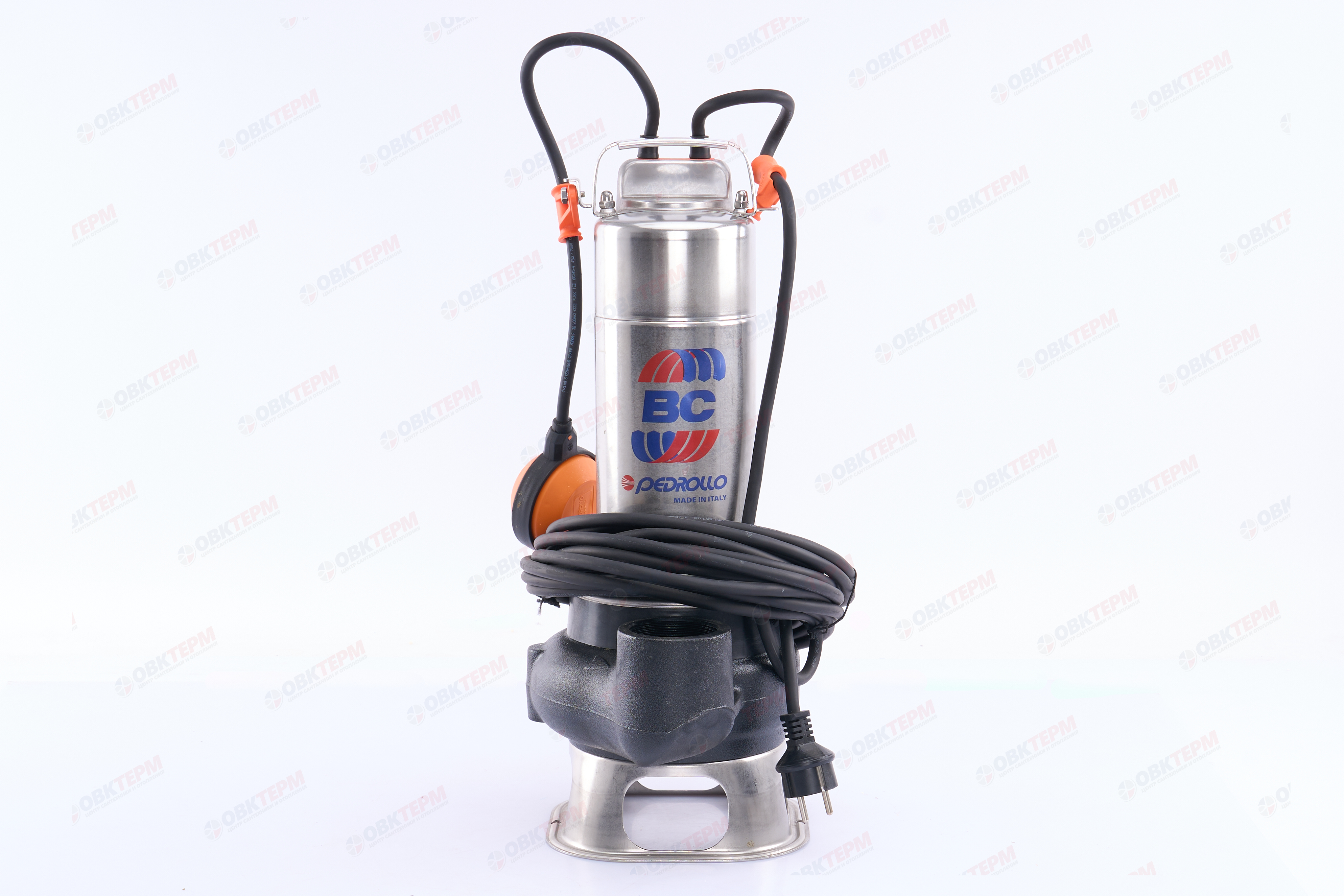 Насос фекальный  BCm 15/50 каб. 10м Pedrollo  N  (1,1кВт/750л.м./15м.) - Изображение №4