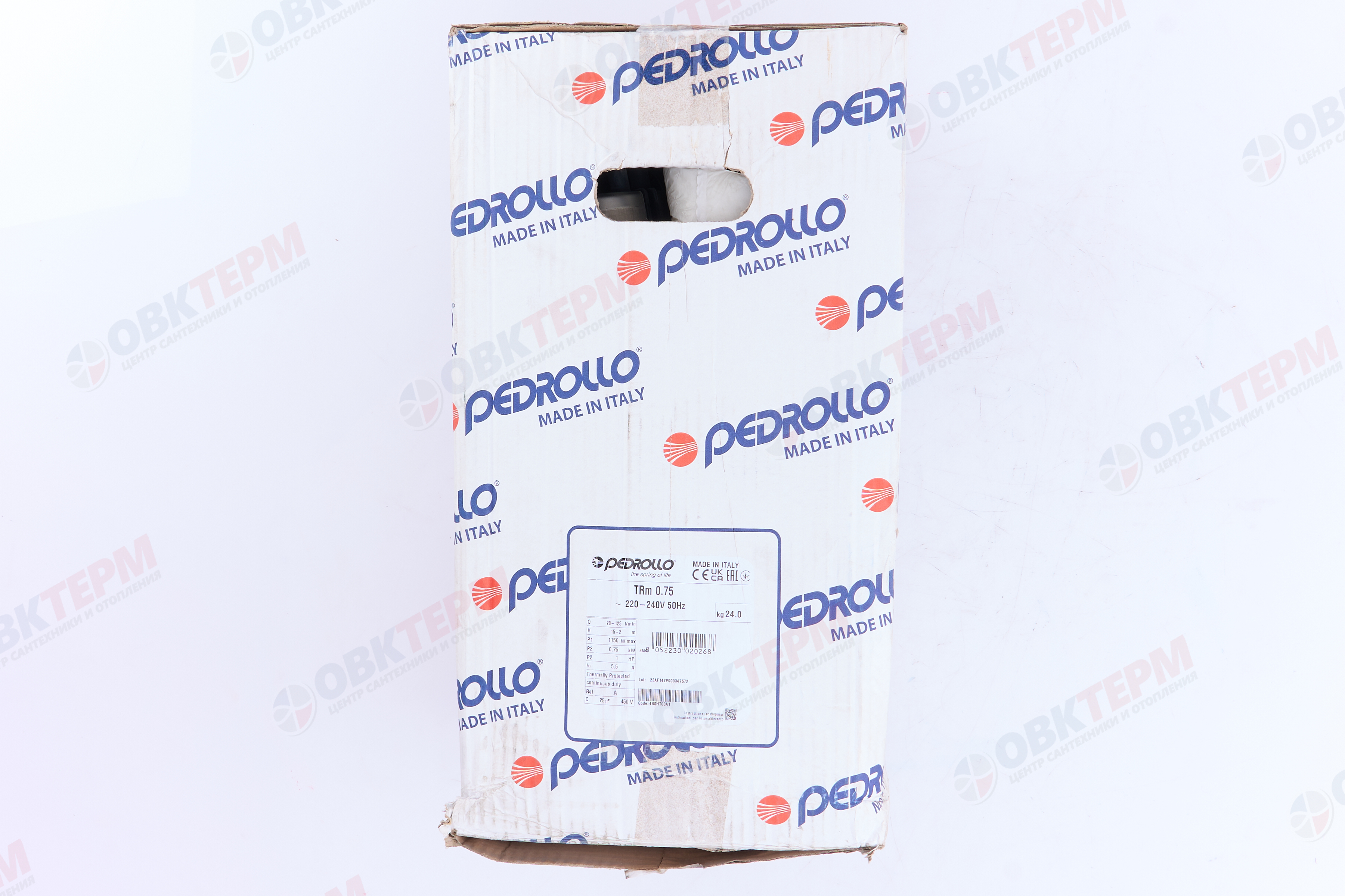 Насос фекальный  TRITUS TRm 0.75 Pedrollo   (0,75кВт/120л.м./16м.) - миниатюра №9