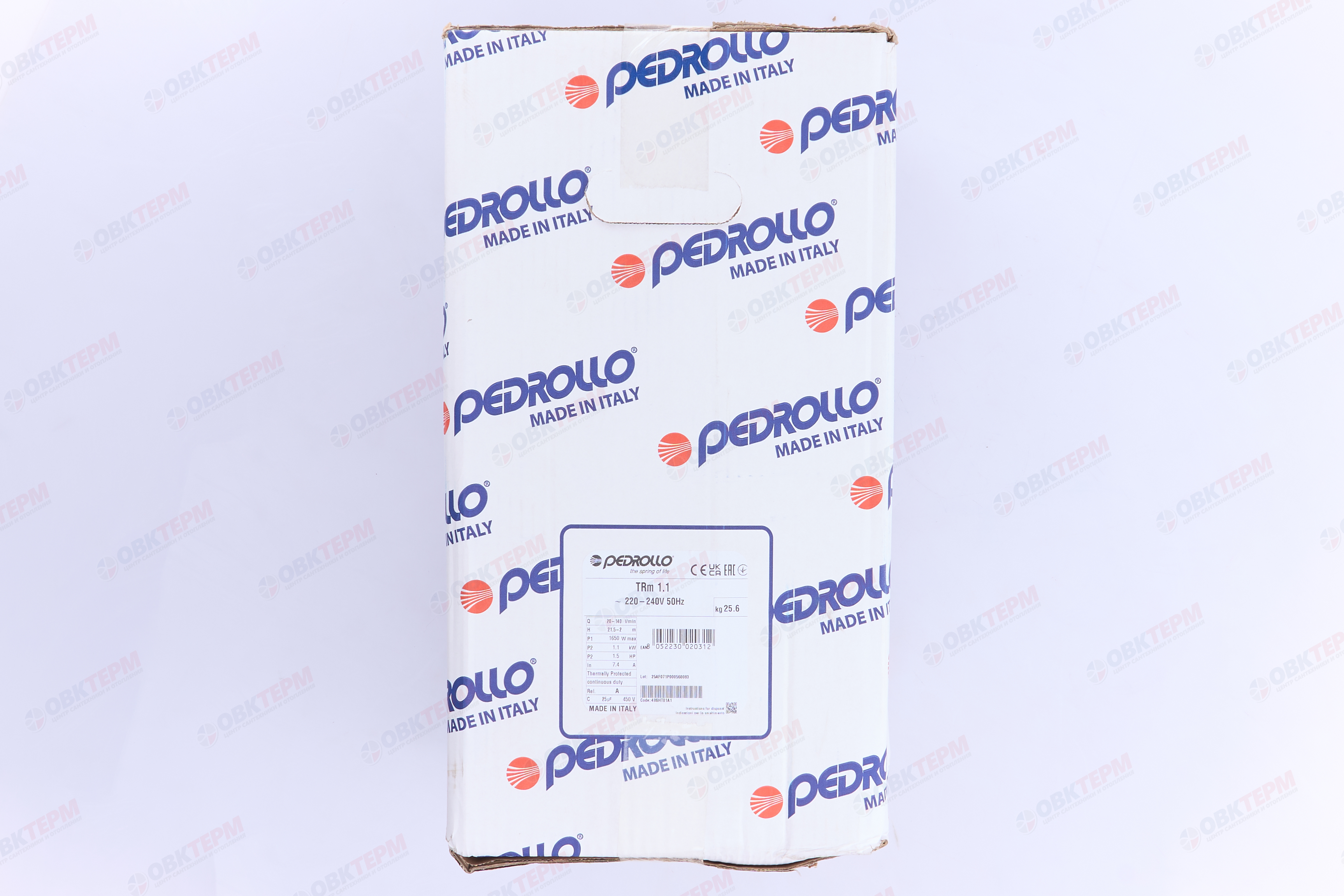 Насос фекальный  TRITUS TRm 1.1 Pedrollo   (1,1кВт/140л.м./23м.) - миниатюра №10