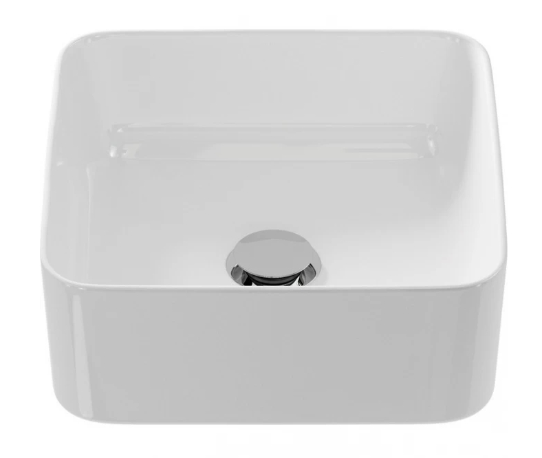 Cersanit, умывальник врезной в столешницу, "Crea 35 Square " - Изображение №2