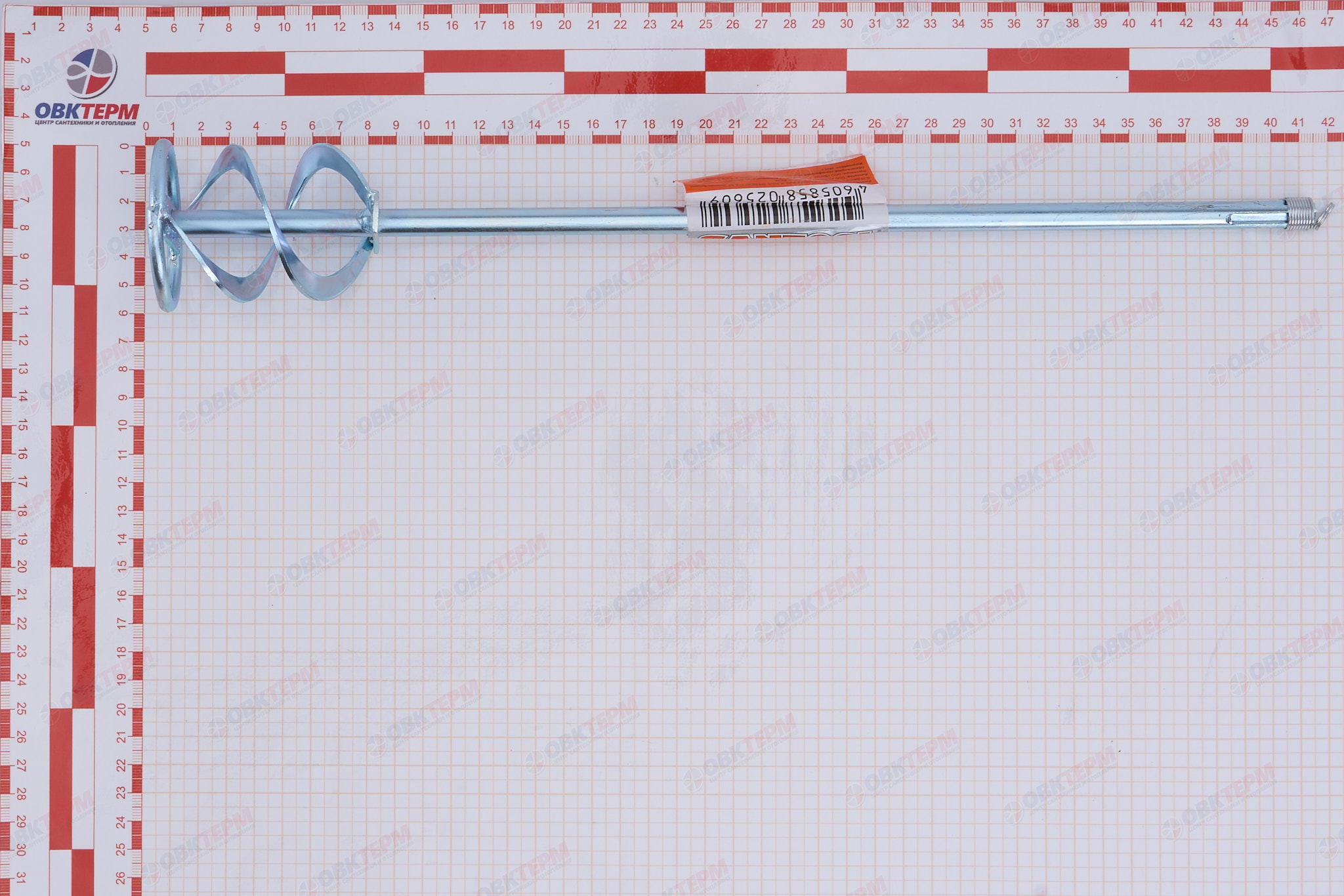 Миксер для красок и смесей 400мм, d60мм, хвостовик SDS+ SANTOOL - Изображение №5