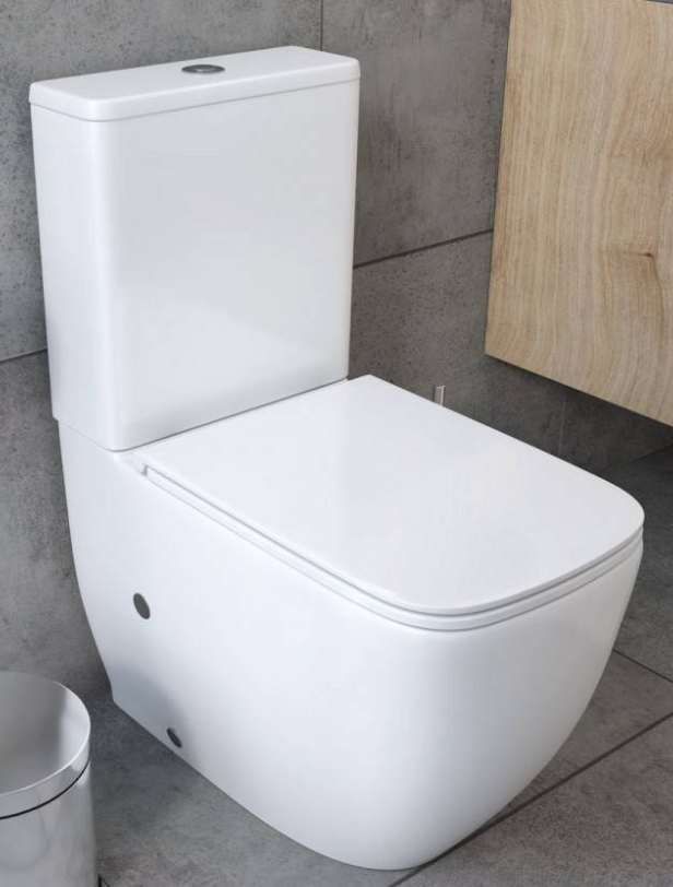 Унитаз - компакт Watersense Mandy Vortex, Торнадо, безободковый с быстросъемным сиденьем микролифт - Изображение №1