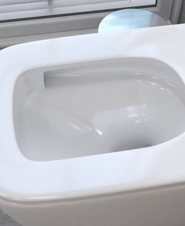Унитаз - компакт Watersense Mandy Vortex, Торнадо, безободковый с быстросъемным сиденьем микролифт - Изображение №2