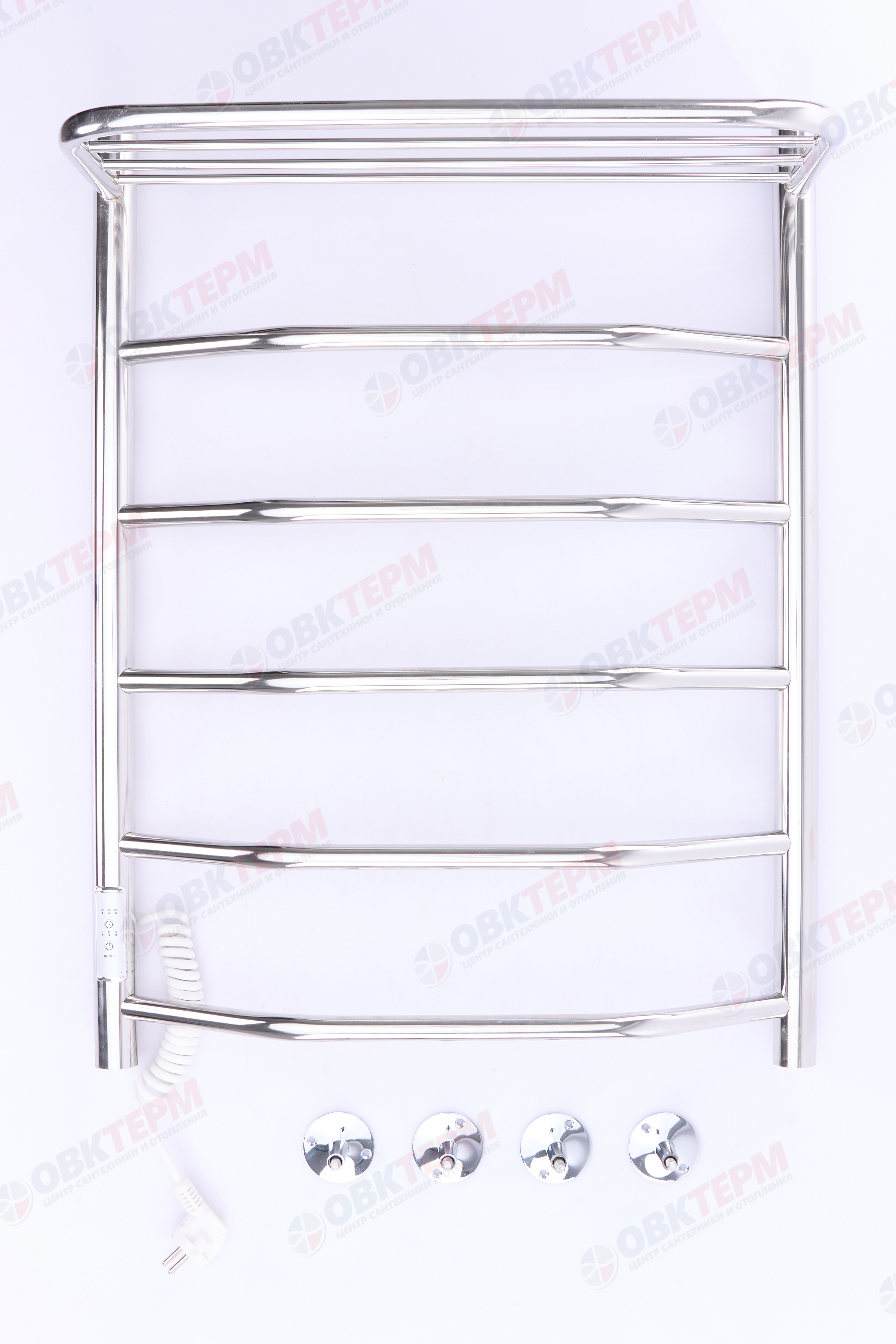 Электрический полотенцесушитель "Фурор Трион" 50/70 правый (6 полок,сухой, терморегулятор) ARIN BERD - Изображение №3