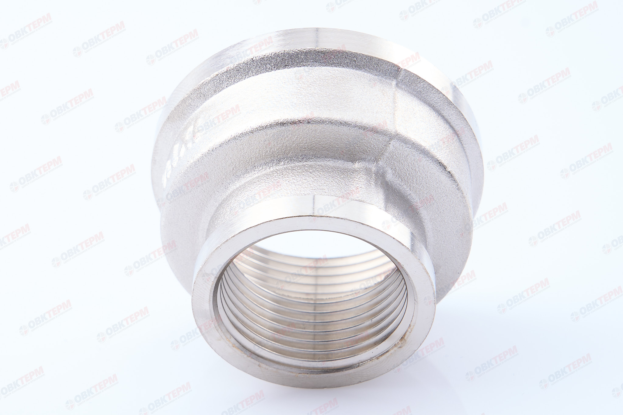 Муфта  1 1/2" -  1"  Никель ZEISSLER   (5шт/70ящ) - Изображение №4