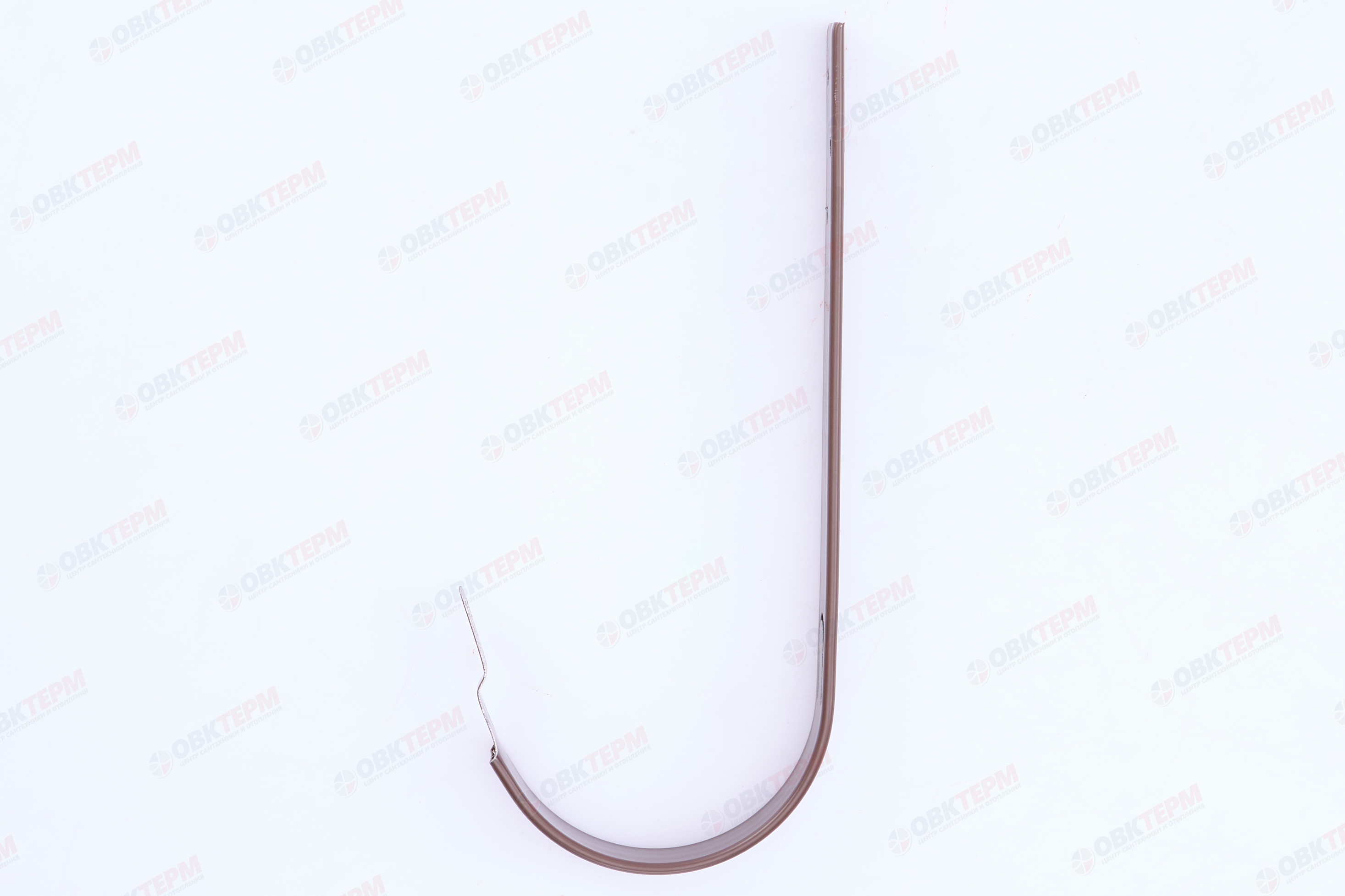 Кронштейн желоба Классика ПВХ Grand Line 120 МЕТАЛЛ шоколадный (RAL 8017) (уп. 60шт) - Изображение №2