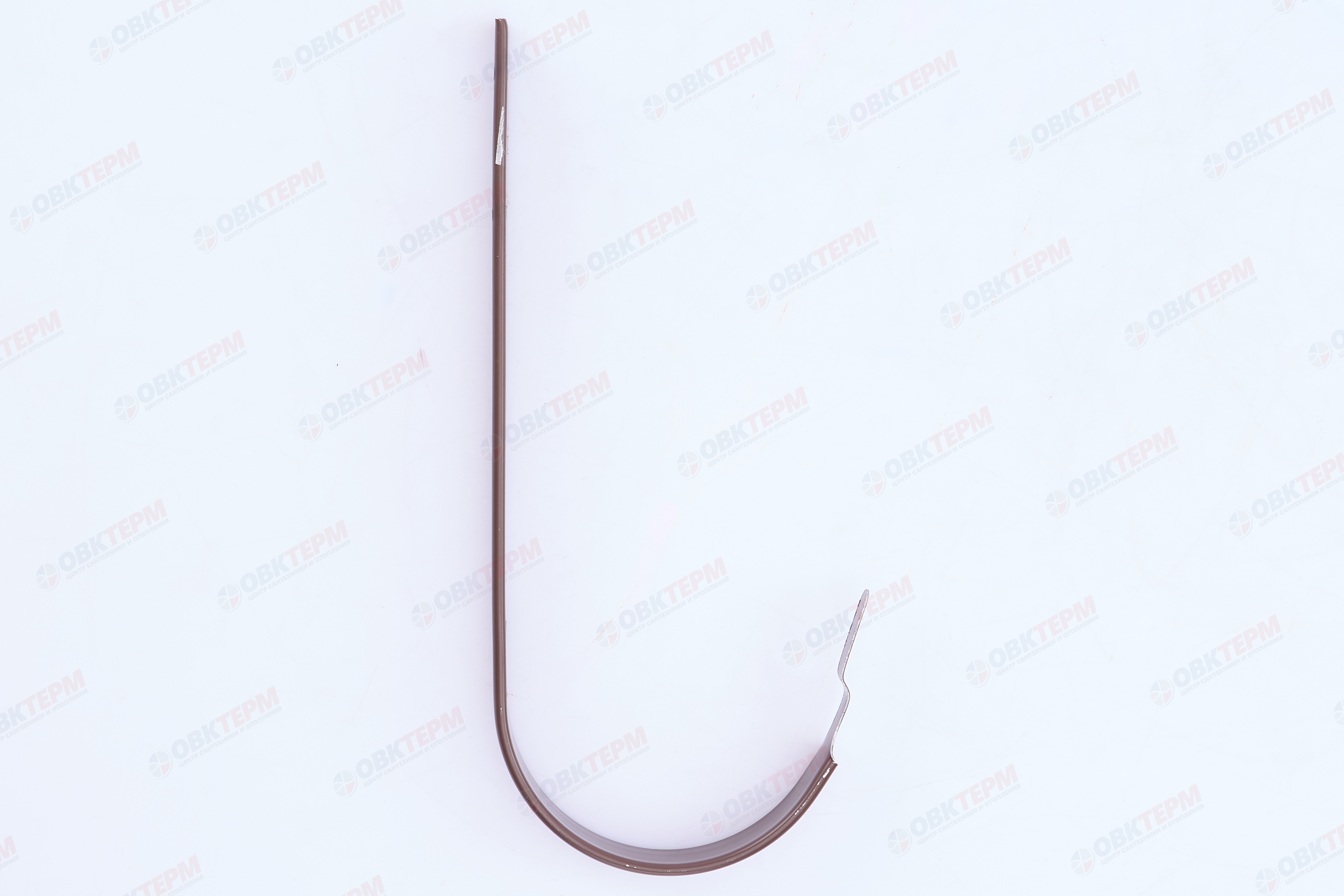 Кронштейн желоба Классика ПВХ Grand Line 120 МЕТАЛЛ шоколадный (RAL 8017) (уп. 60шт) - Изображение №4