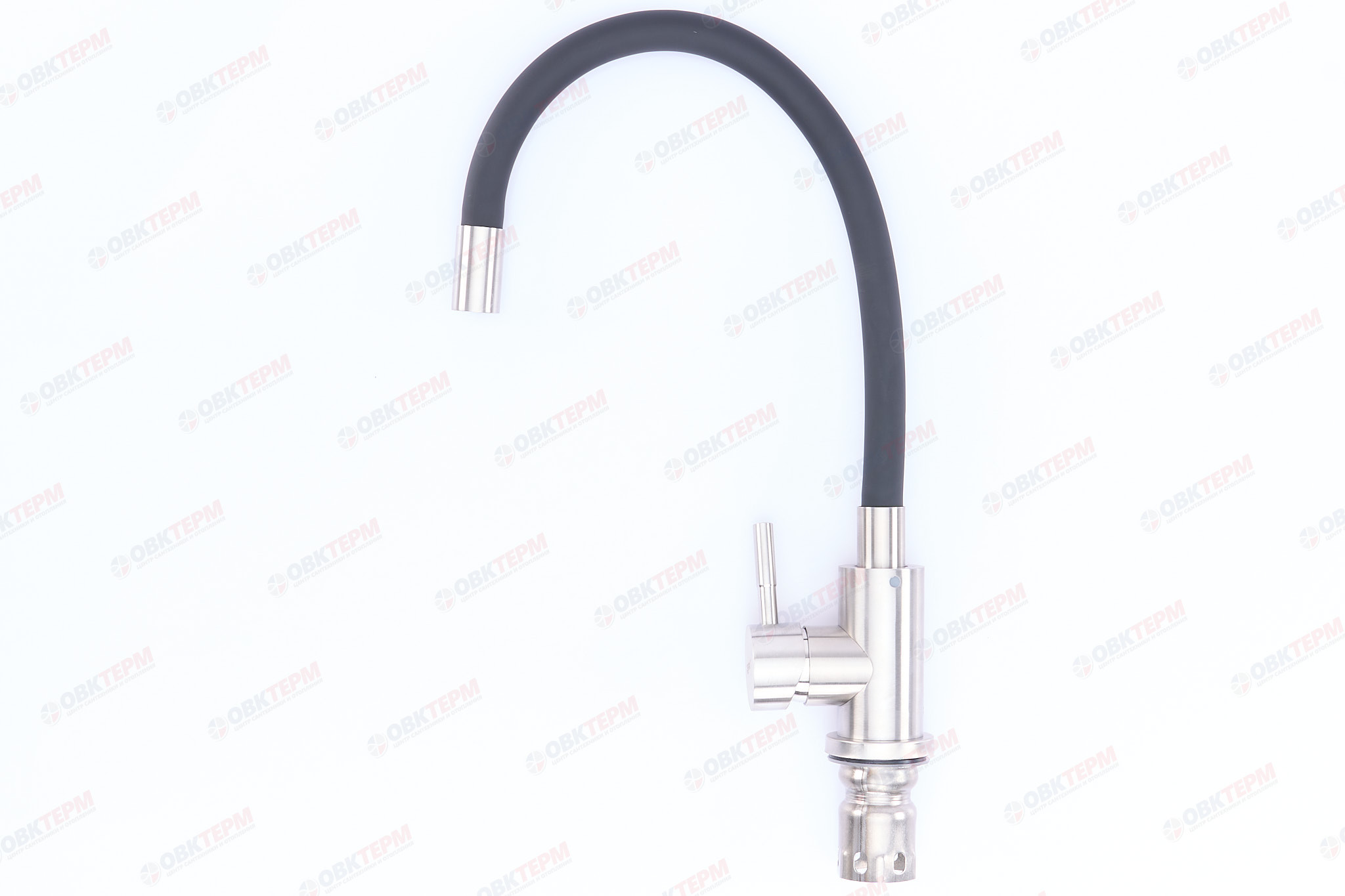 Смеситель д/кухни нерж/сталь ZERIX SUS-011 REFLECTOR (ЧЕРНЫЙ) 10 шт/ящ - миниатюра №3