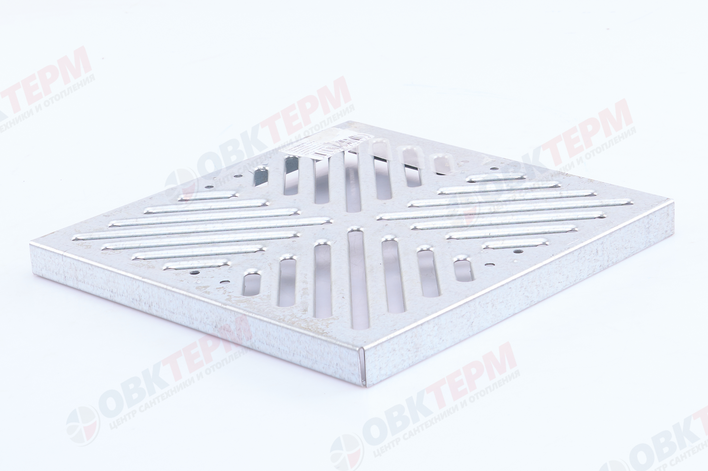 Решетка штампованная оцинкованная 300х300 - Изображение №2