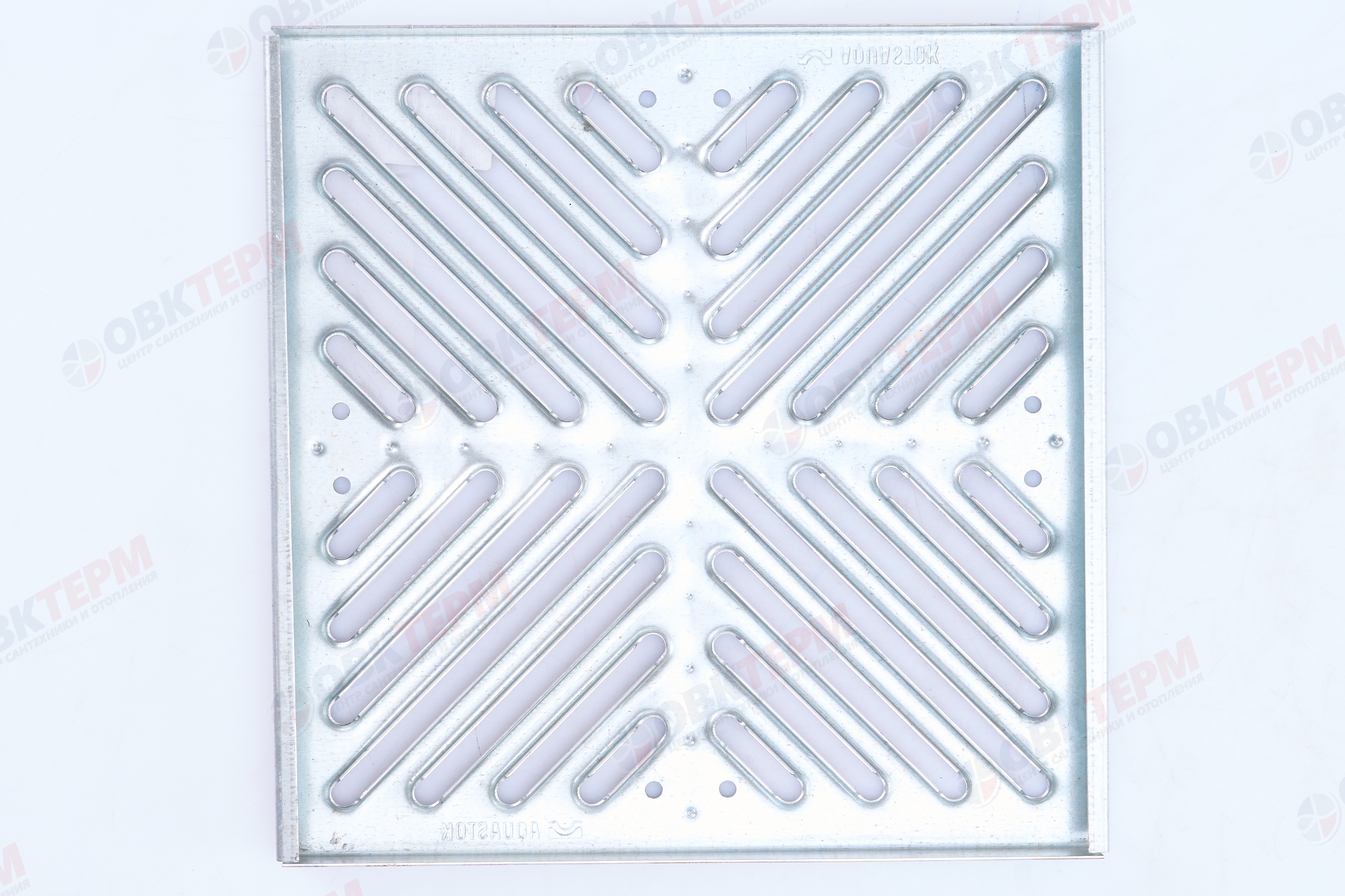 Решетка штампованная оцинкованная 300х300 - Изображение №4