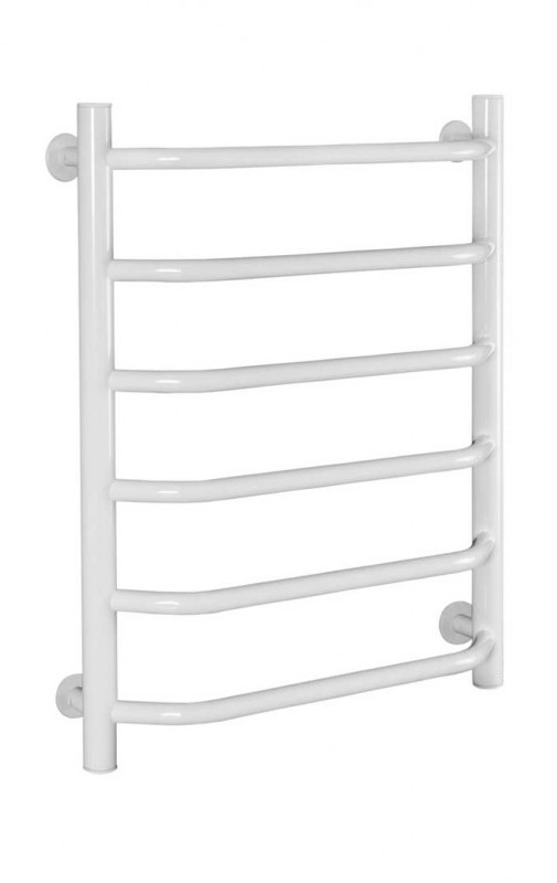 Полотенцесушитель электрический ТДА ЛНК - Э 1" 50 х 80 Л, 6 перекладин, терморегулятор, Белый - Изображение №1