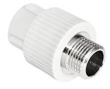 МРН  25 * 3/4"    БЕЛАЯ PP-R    (RTP)    (80/20) - Изображение №1