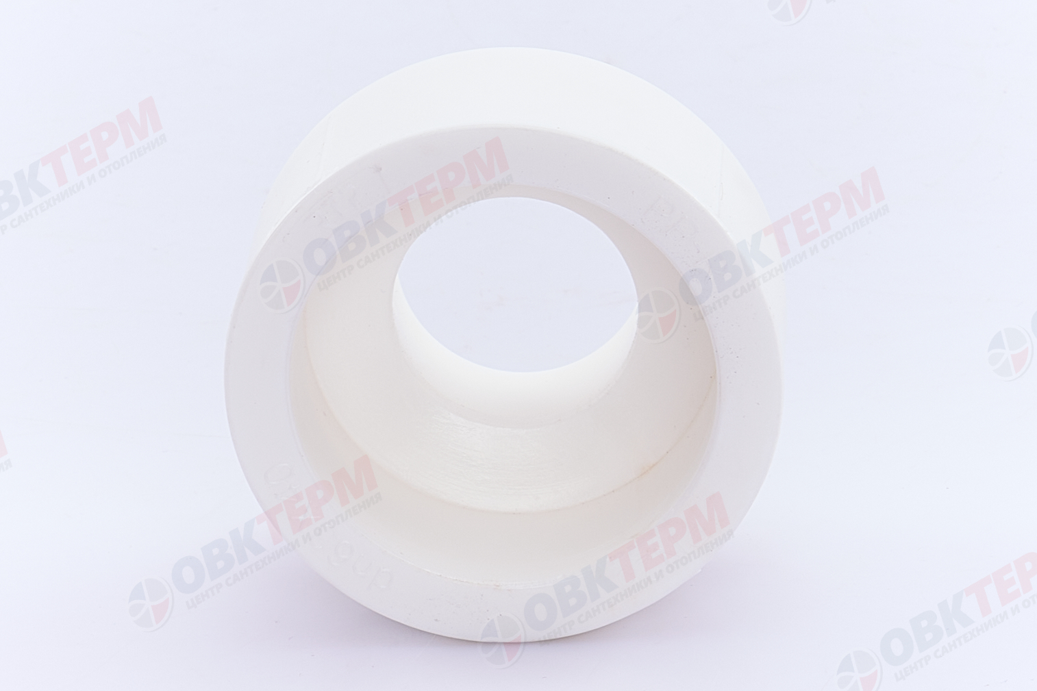 Муфта переход.  ВВ  63*40   БЕЛАЯ PP-R   (RTP)    (80/10) - Изображение №4