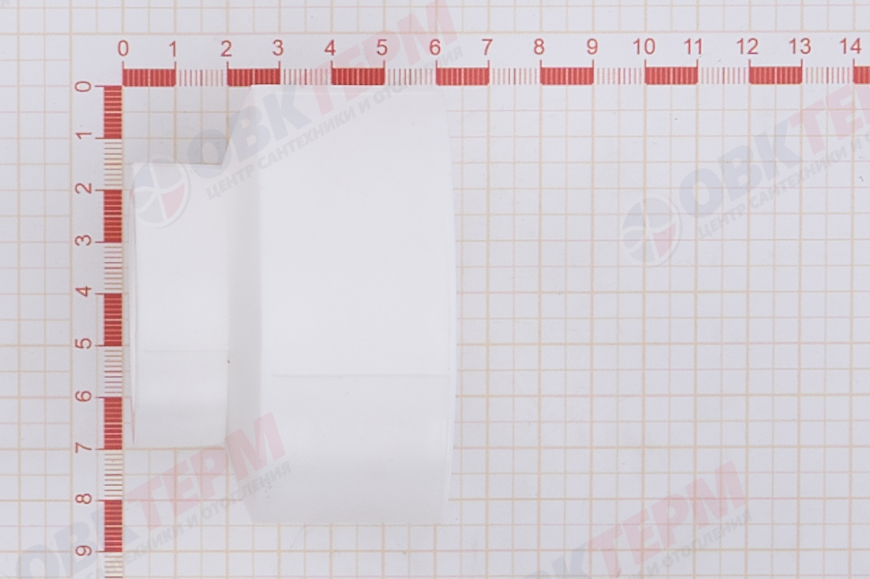 Муфта переход.  ВВ  63*40   БЕЛАЯ PP-R   (RTP)    (80/10) - Изображение №5