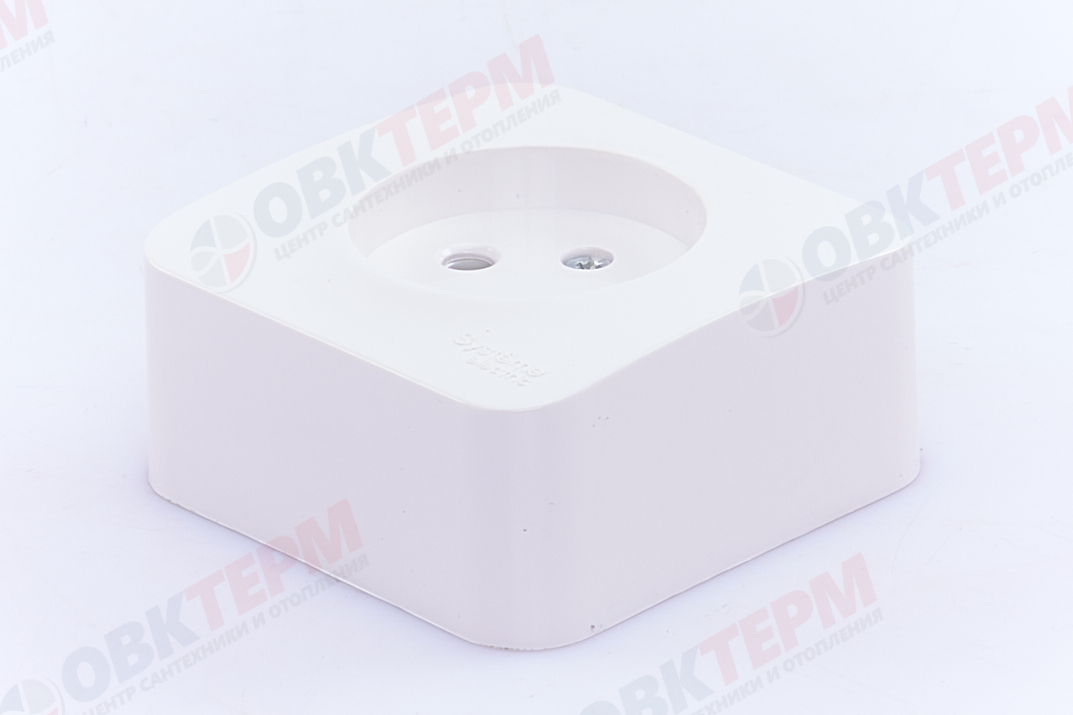 Розетка 1-местная б/з 16А IP20 без защ. шторок с изолир. пластиной белый Blanca Systeme Electriс - Изображение №2